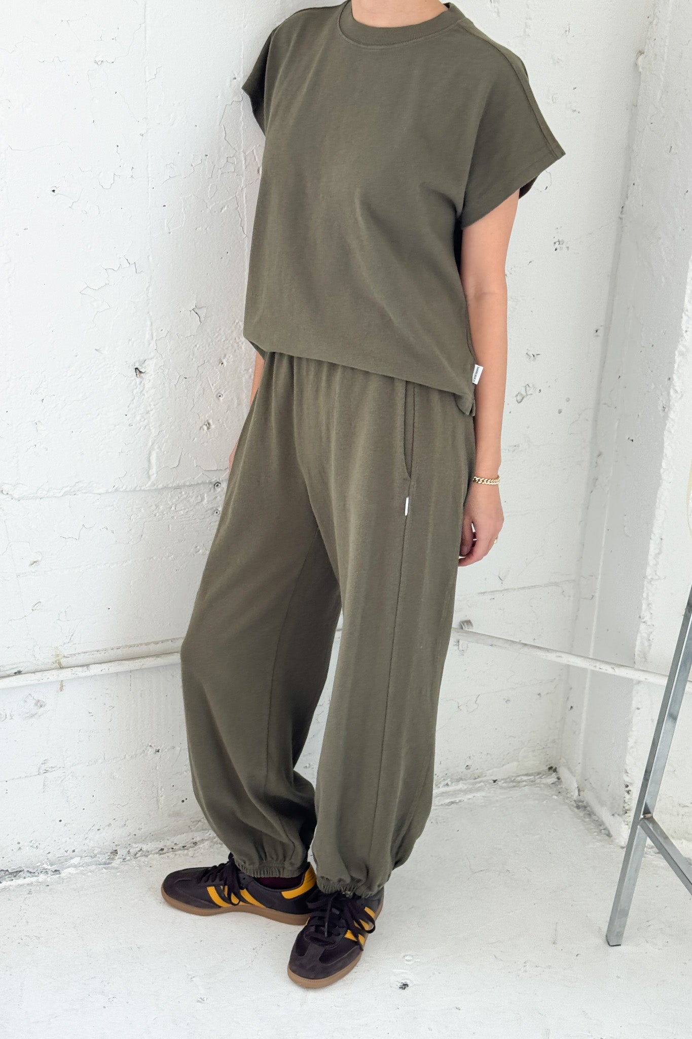 Camiseta Jeanne - Verde Oliva