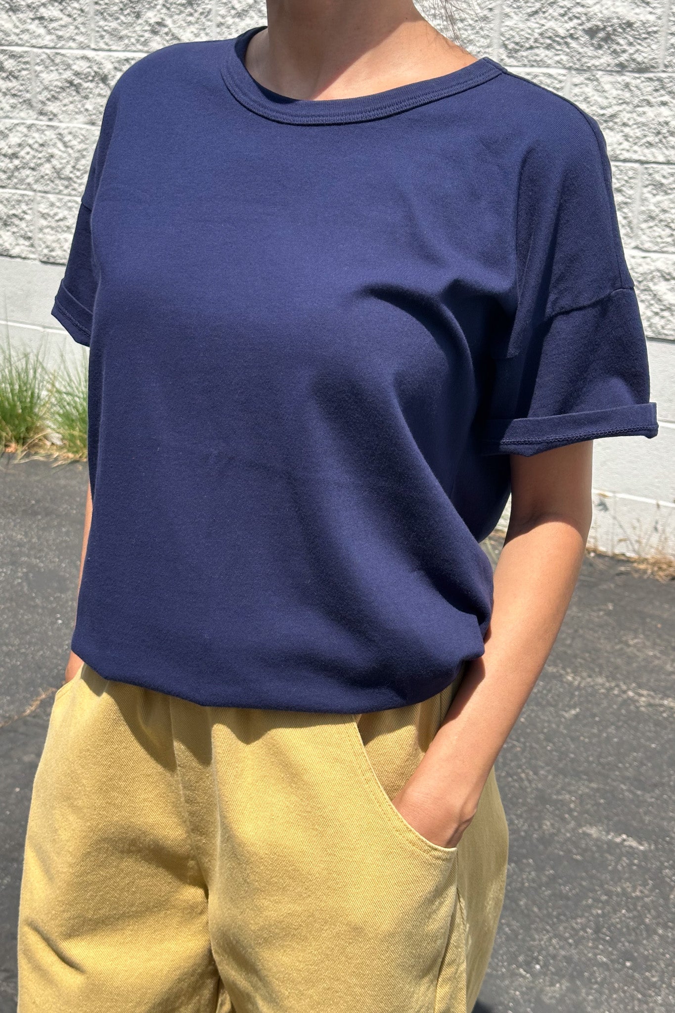 Her Tee - Navy