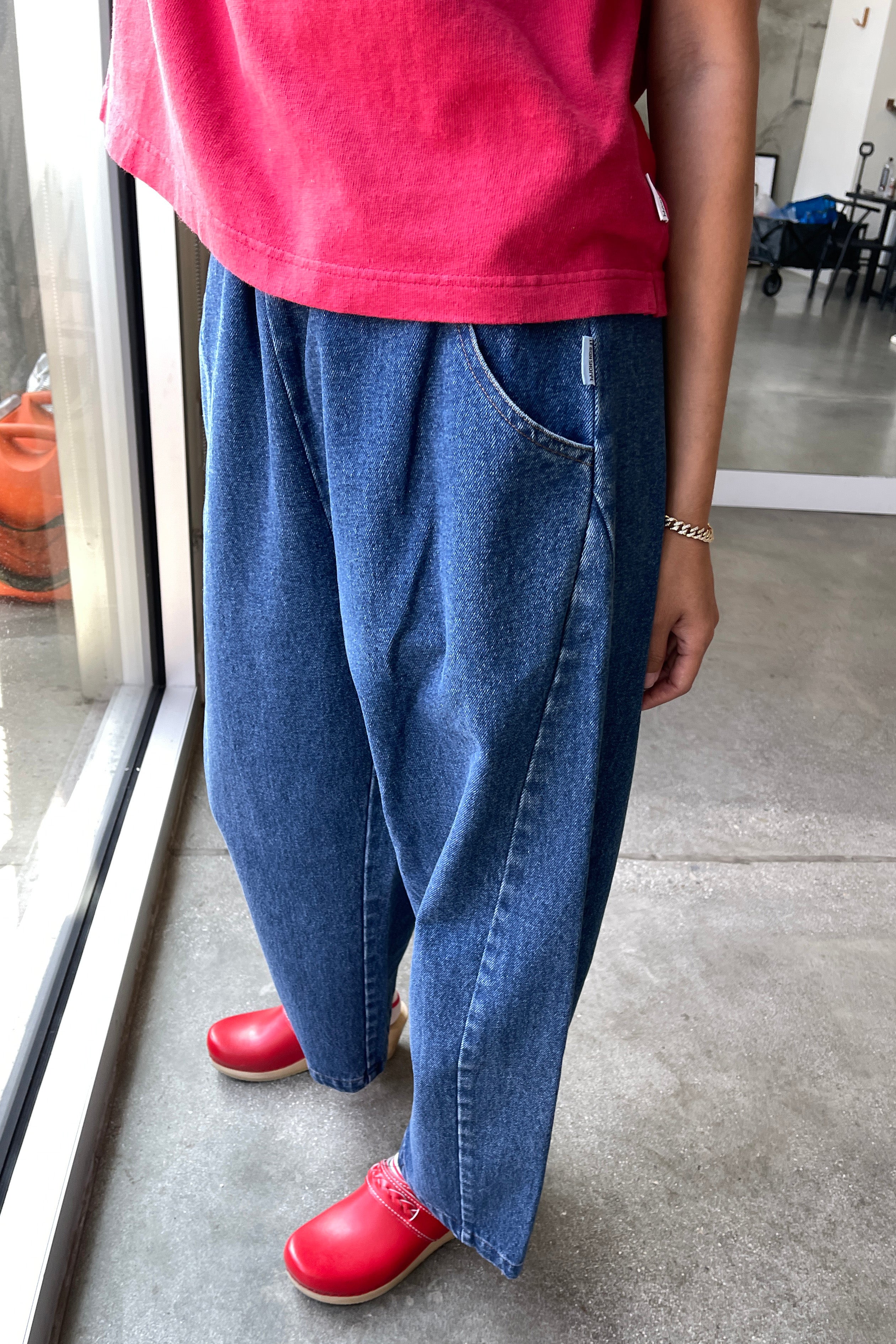 Arc Pants - BLUE DENIM