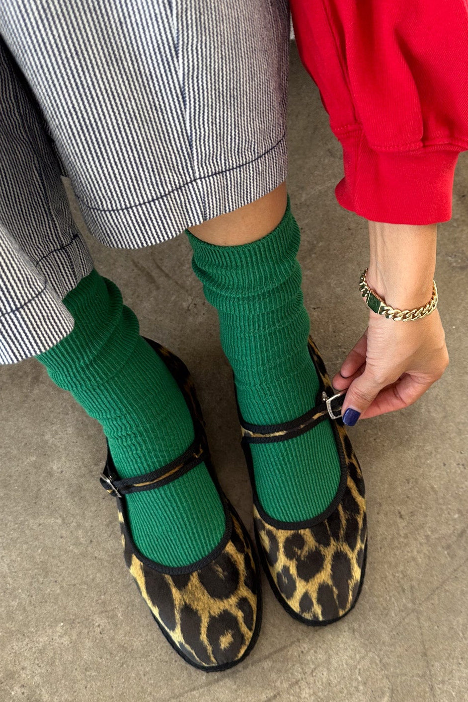 Trouser Socks - Deep Green