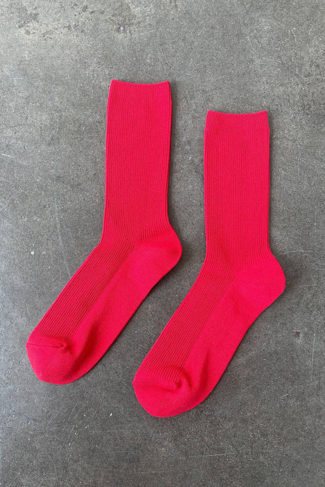 Crisp Step Socks- RED