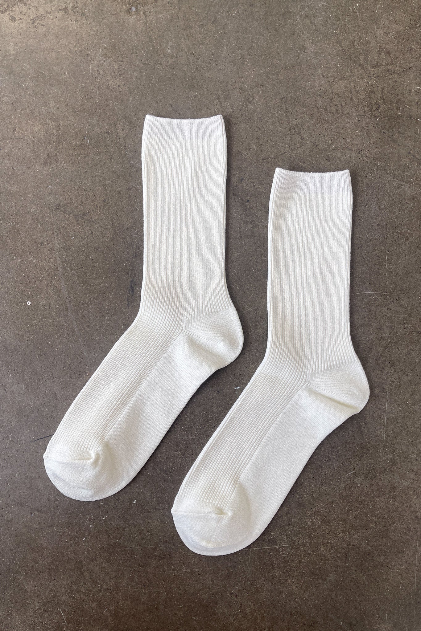 Crisp Step Socks- WHITE