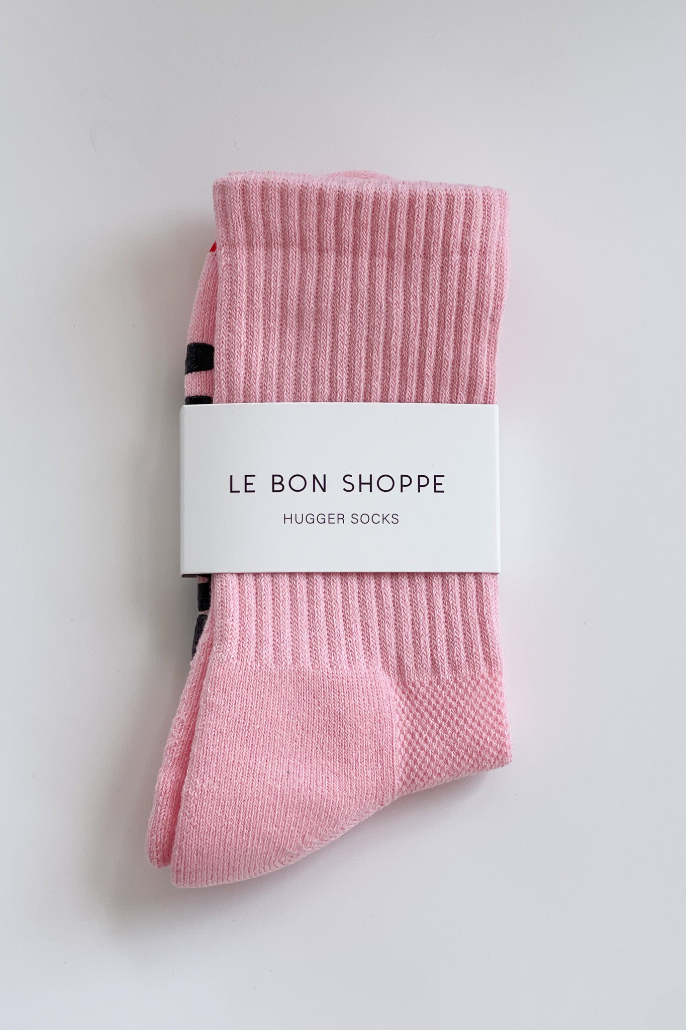 Hugger Socks - PINK/ BLACK