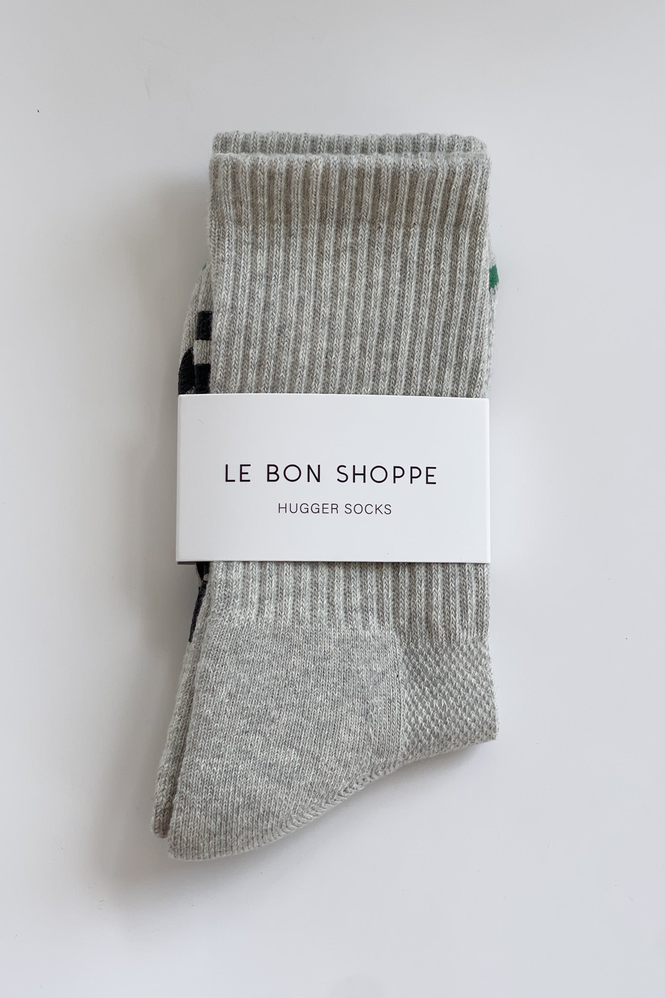 Hugger Socks - HT GREY/ BLACK