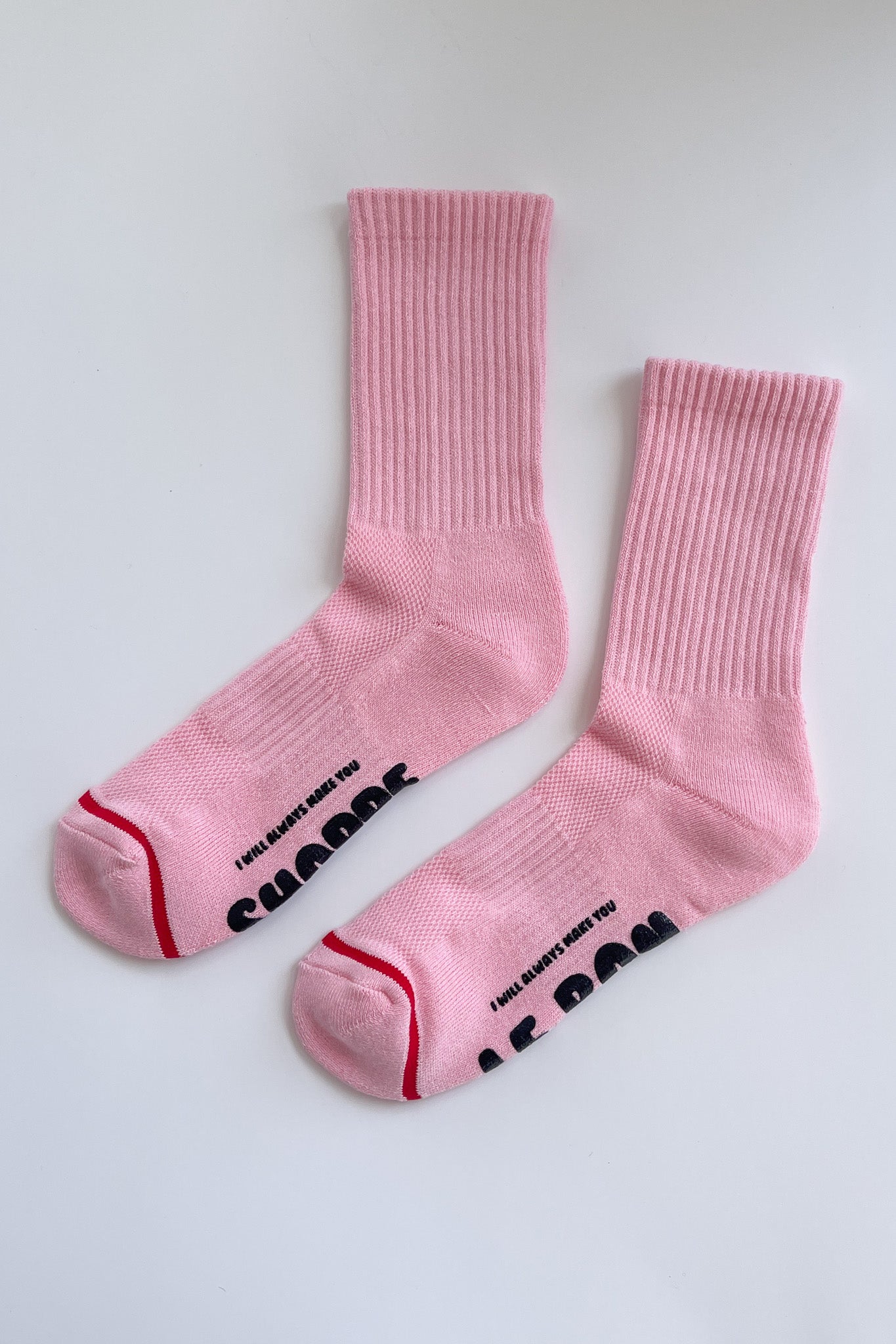 Hugger Socks - PINK/ BLACK