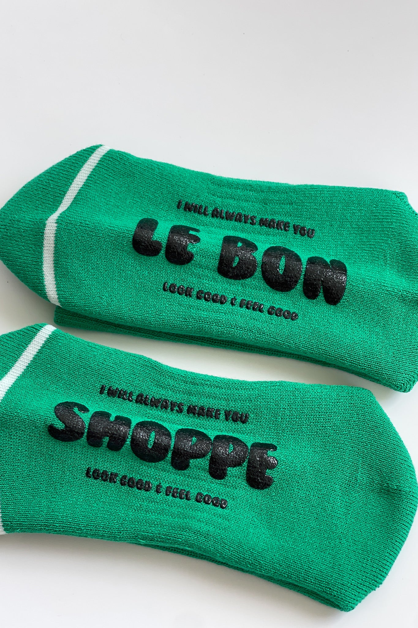 Hugger Socks - KELLY/ BLACK