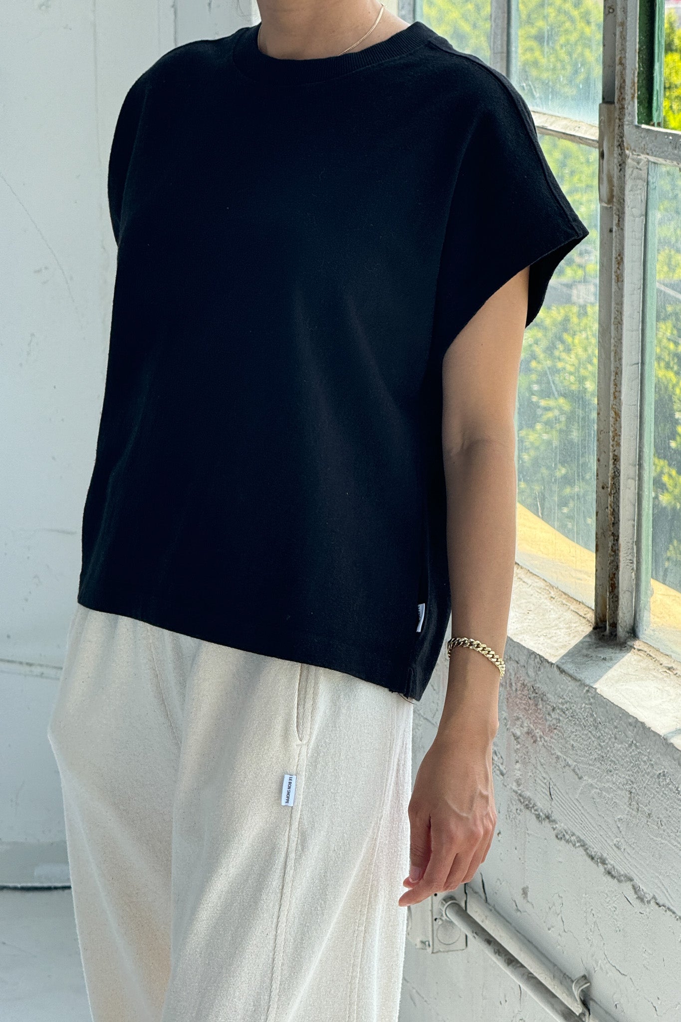 Camiseta Jeanne - Negro