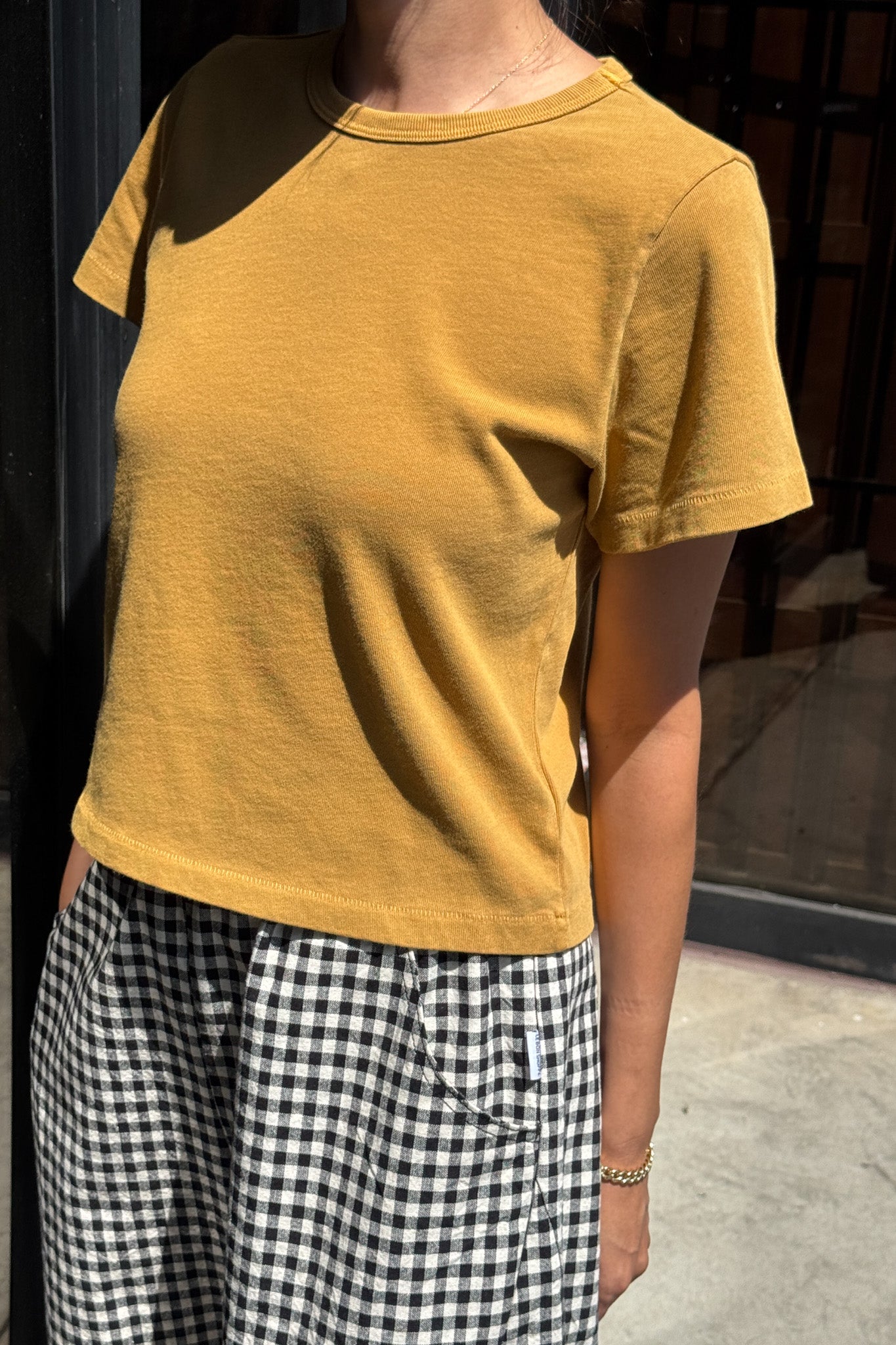 The Little Boy Tee - Butterscotch