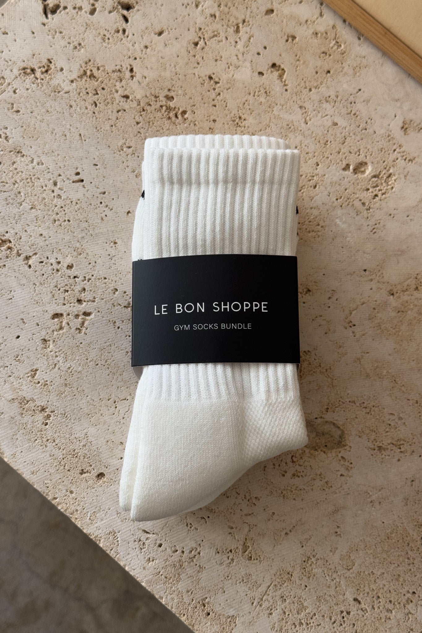 Gym Socks Bundle - 3 Pair Bundle Pack ( SIMPLE WHITE )