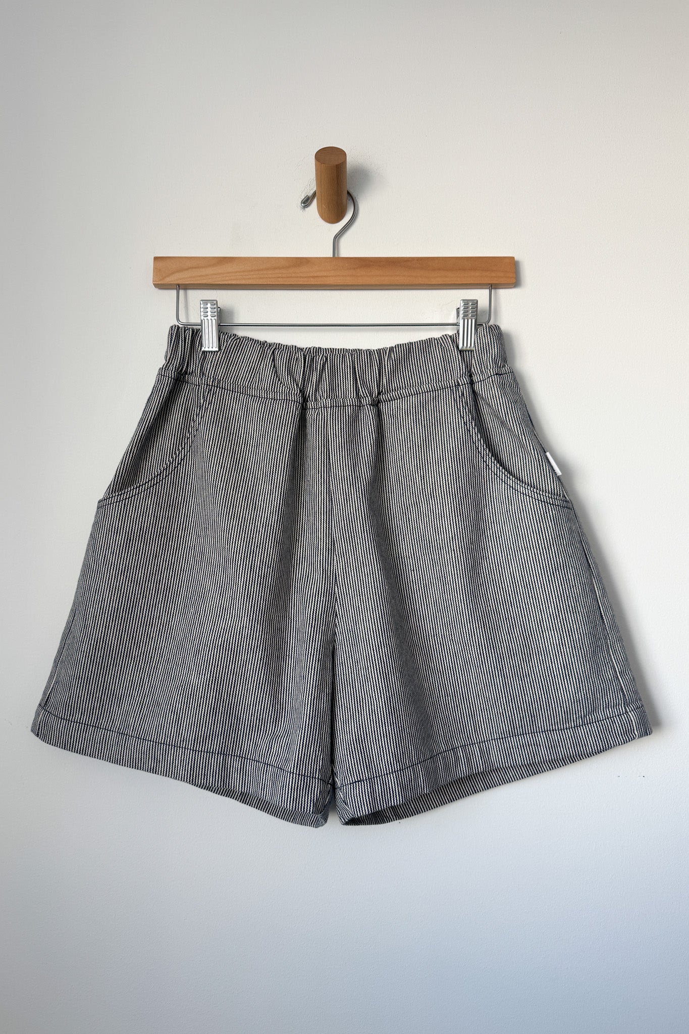 City Shorts - Blue Stripe