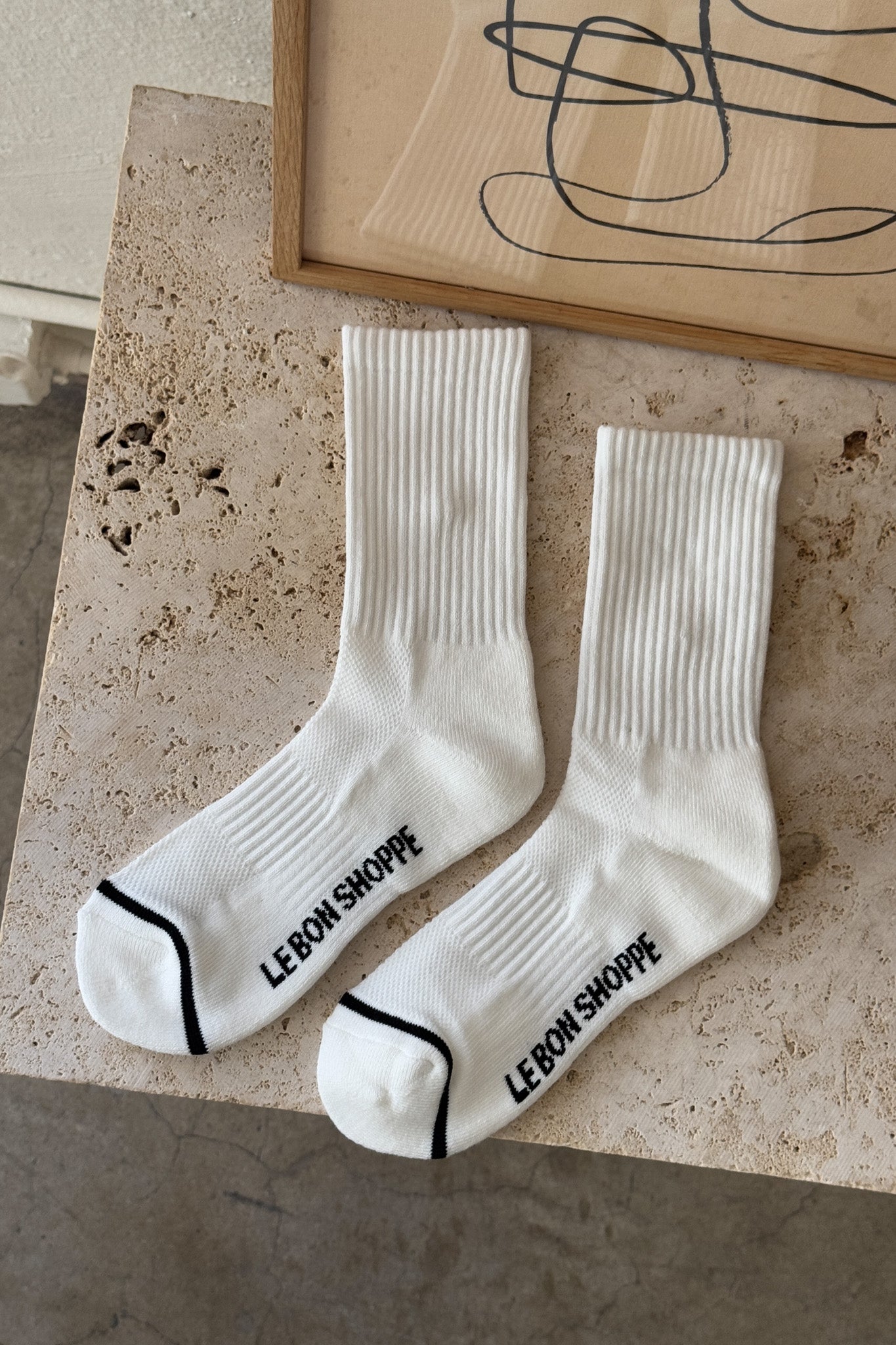 Gym Socks Bundle - 3 Pair Bundle Pack ( SIMPLE WHITE )