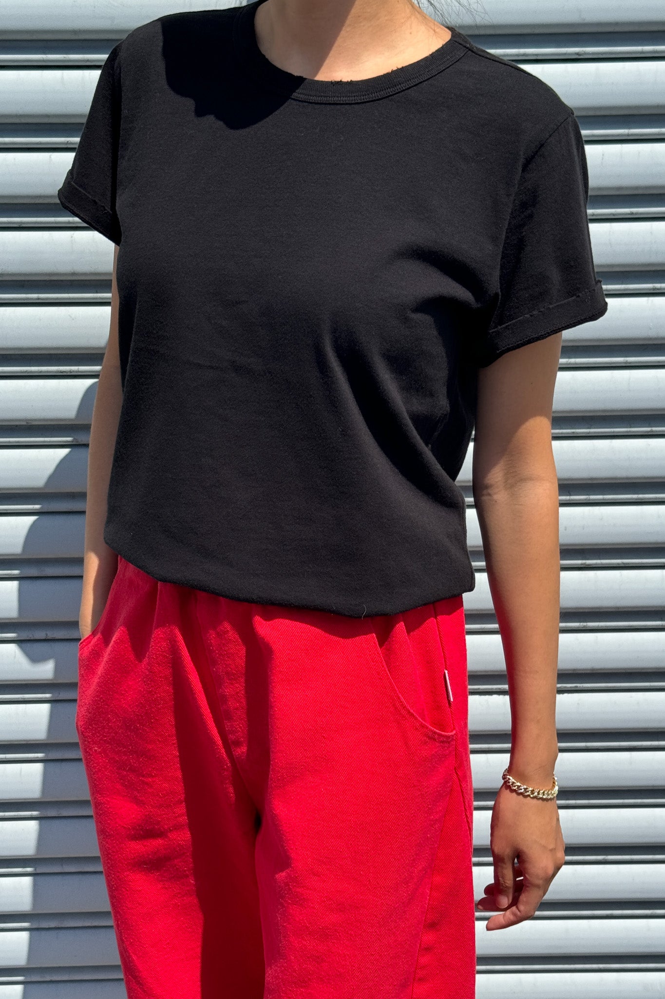 Vintage Boy Tee in Black