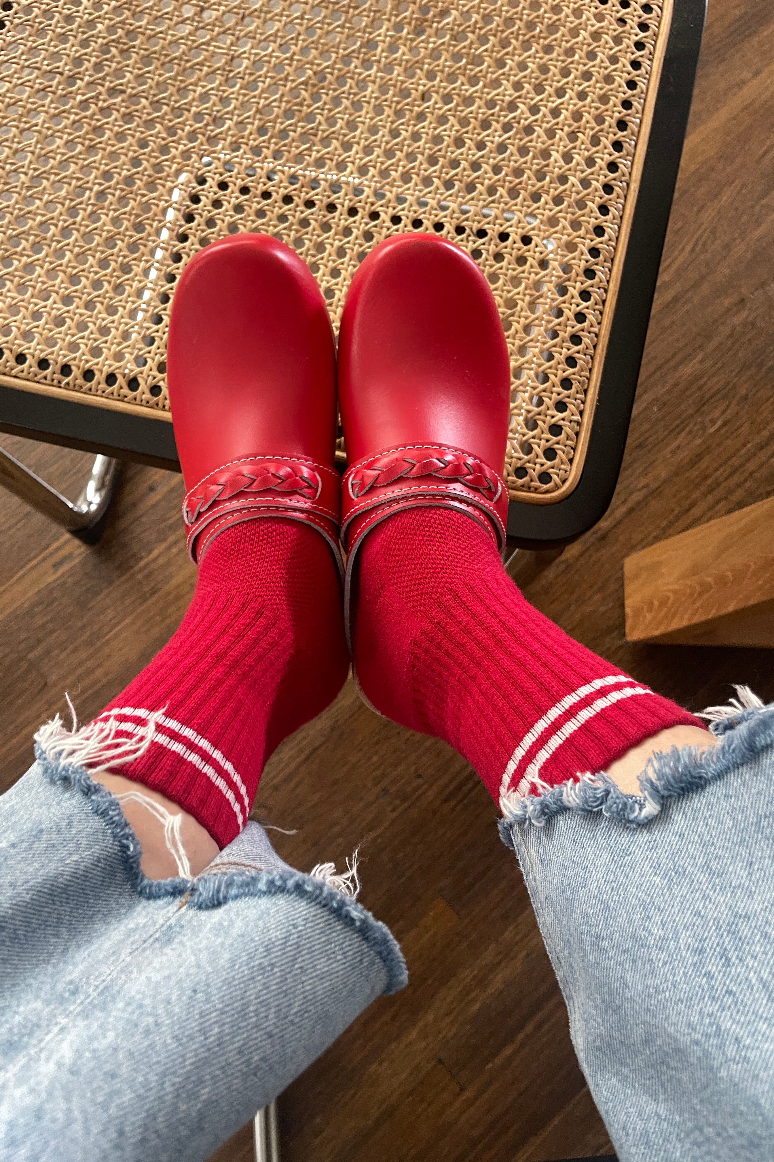 Calcetines Boyfriend - Rojo