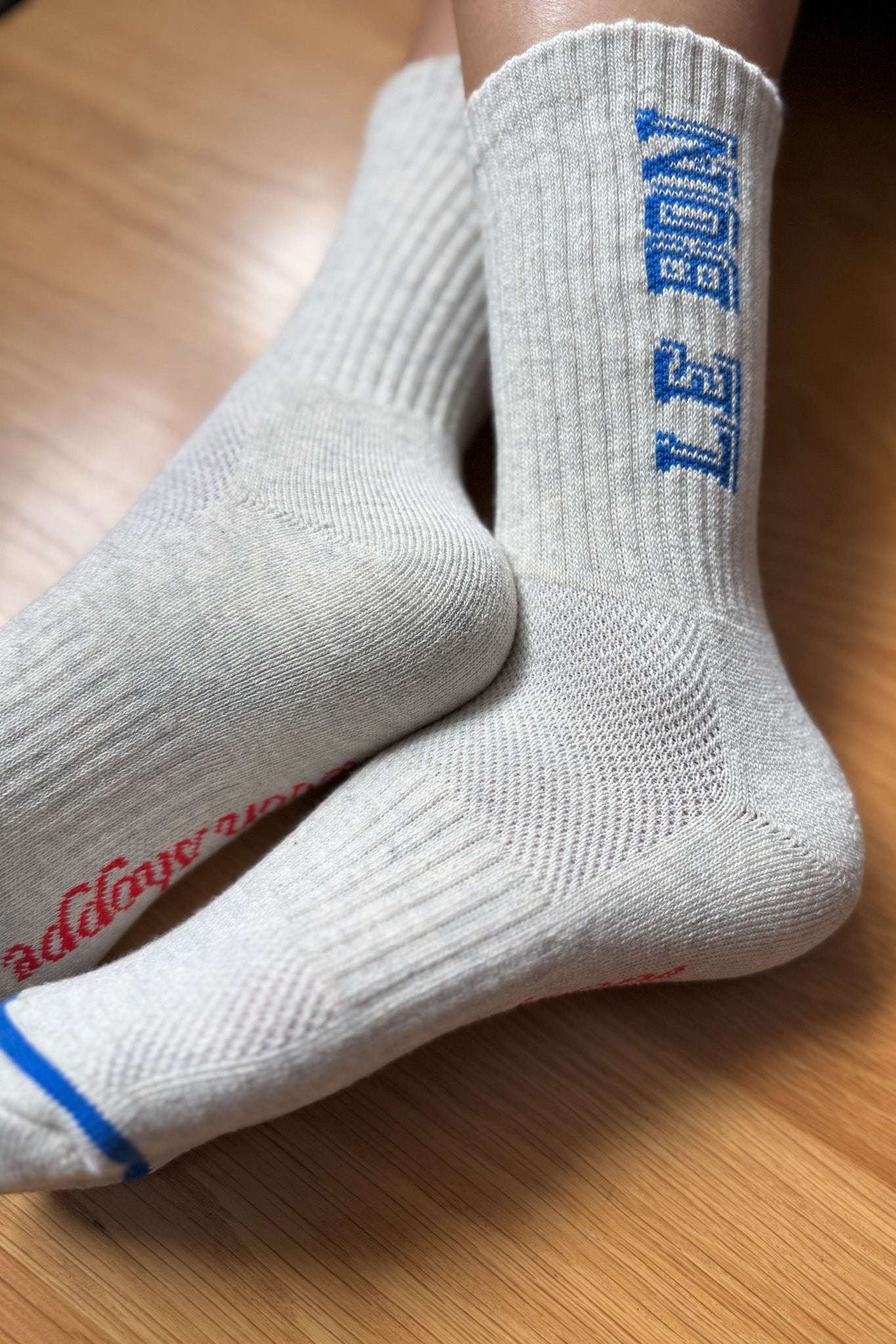 Preppy Socks - Ice/Blue