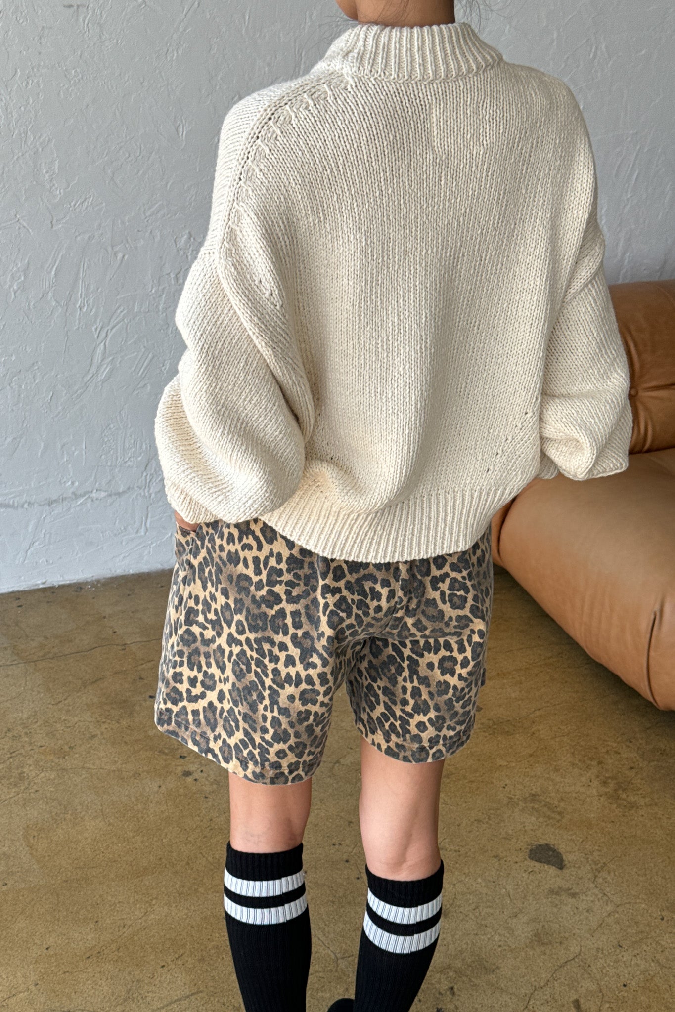 Zoe Cotton Sweater - NATUREL