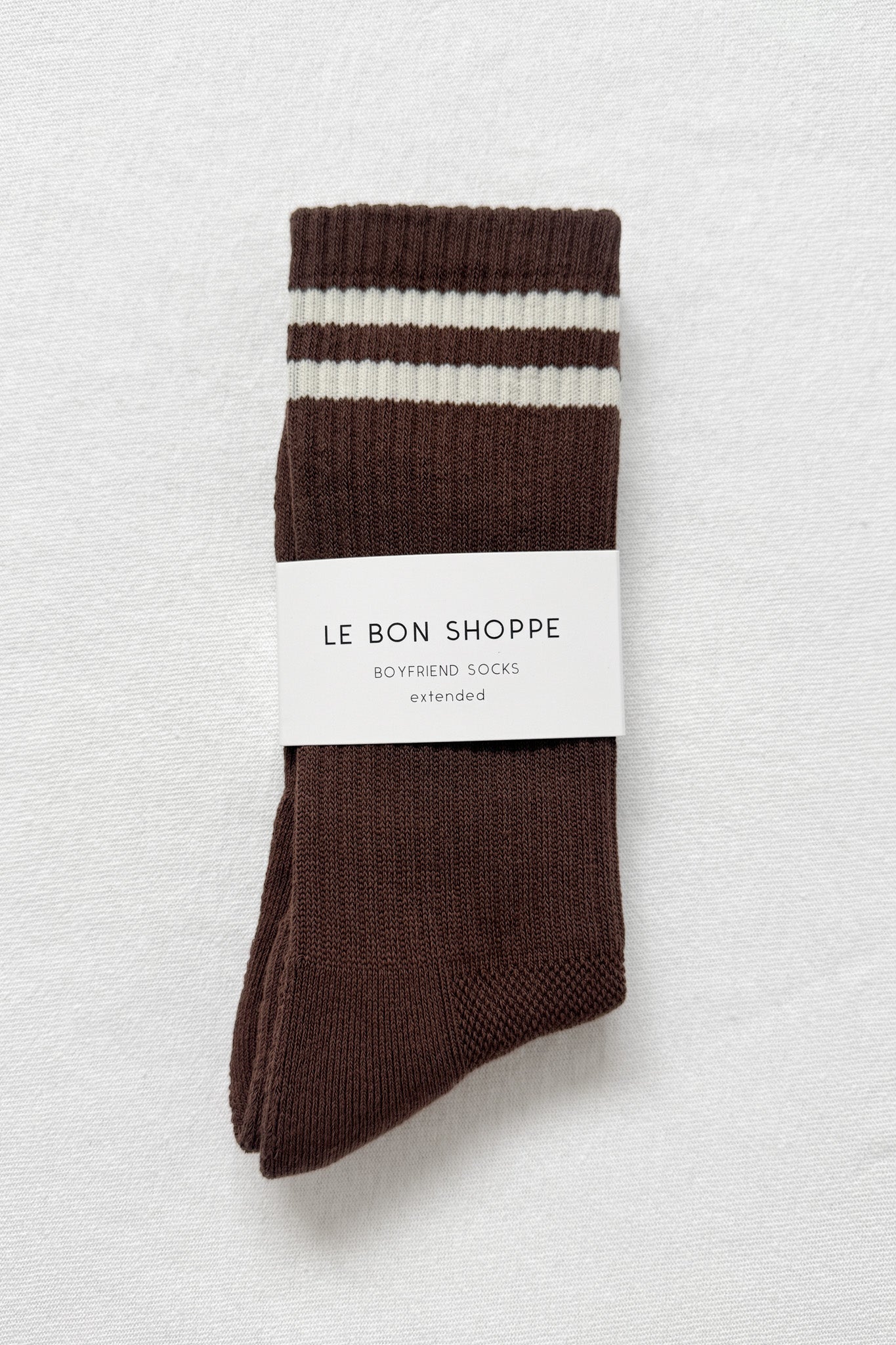 EXTENDED Boyfriend Socks - Wood