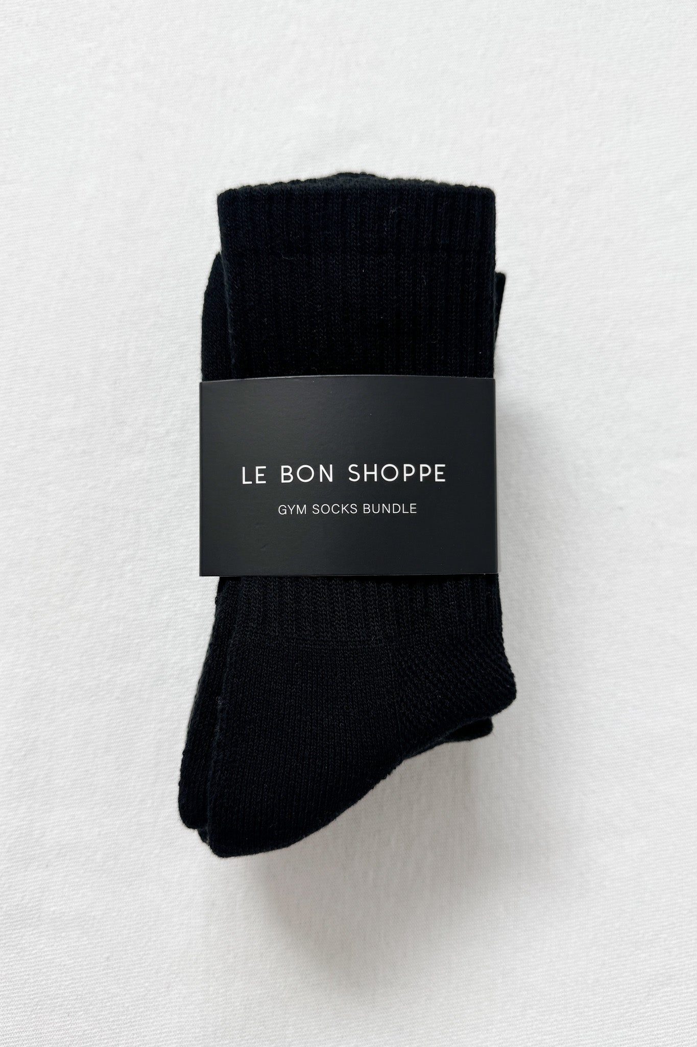 Gym Socks Bundle - 3 Pair Bundle Pack ( BLACK )