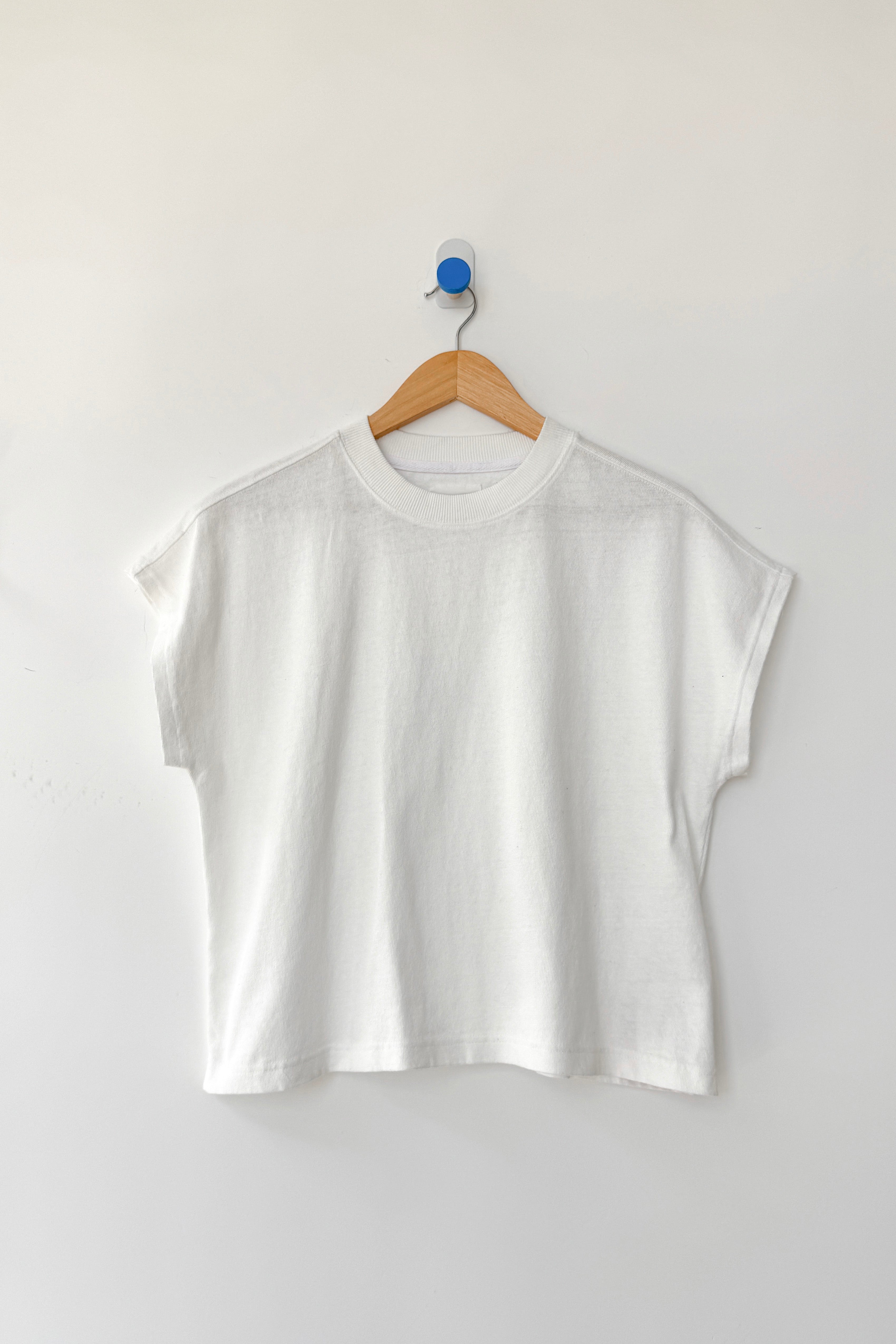 Camiseta Jeanne - Algodón Blanco