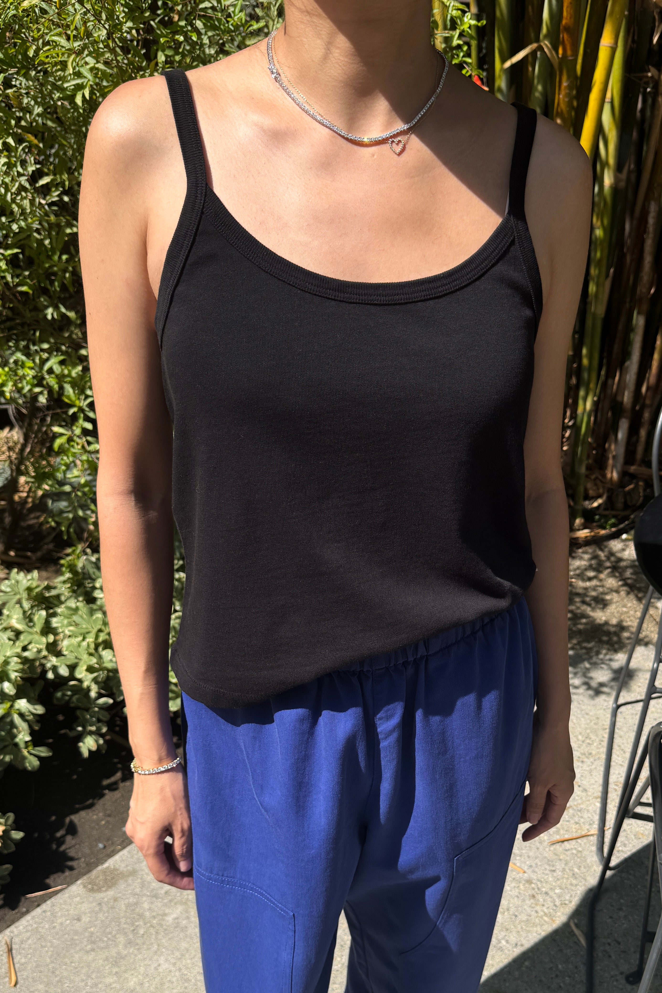 Premium Jersey Dana Cami - Black