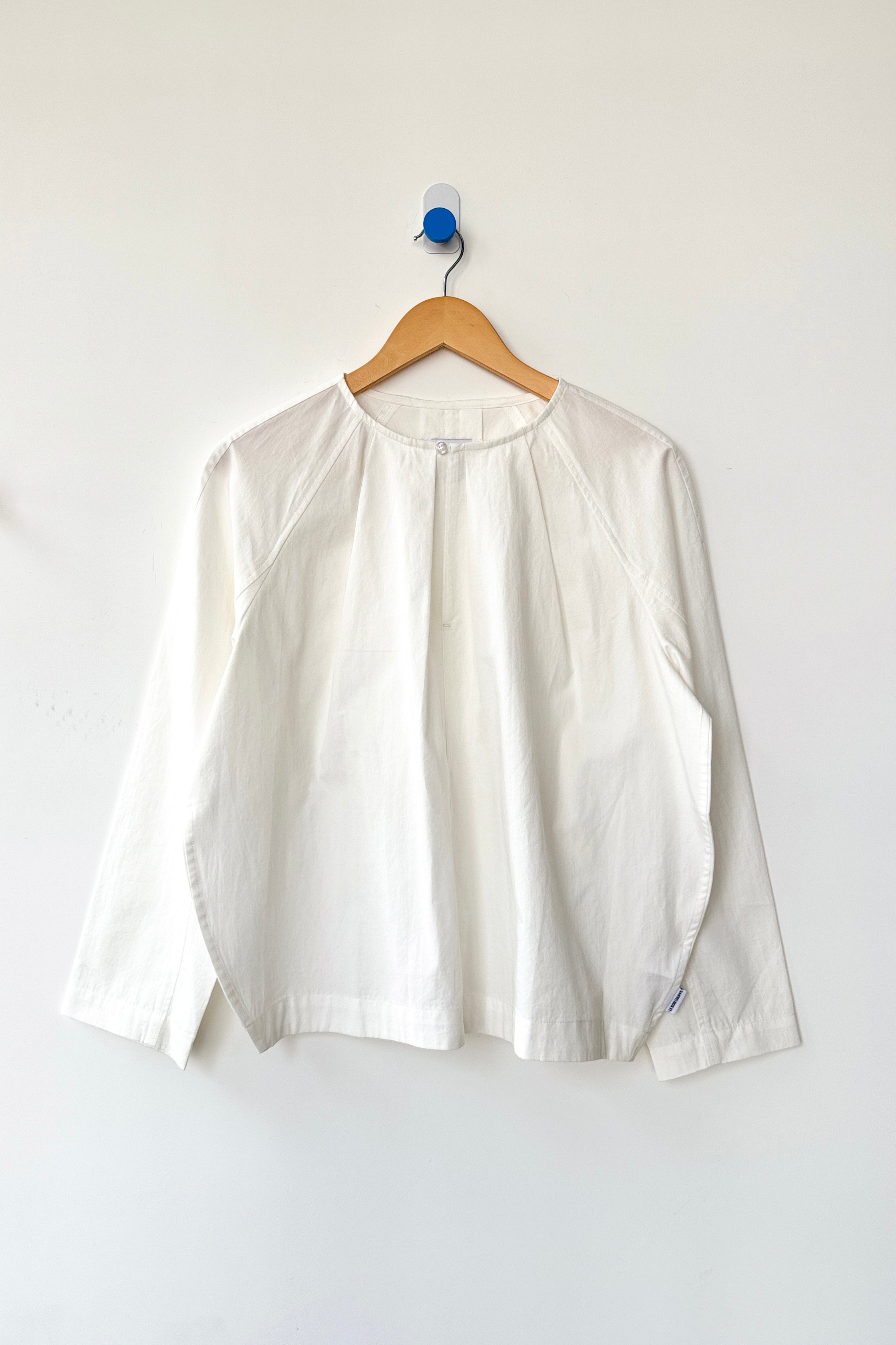 Julienne Long Sleeve Top - White