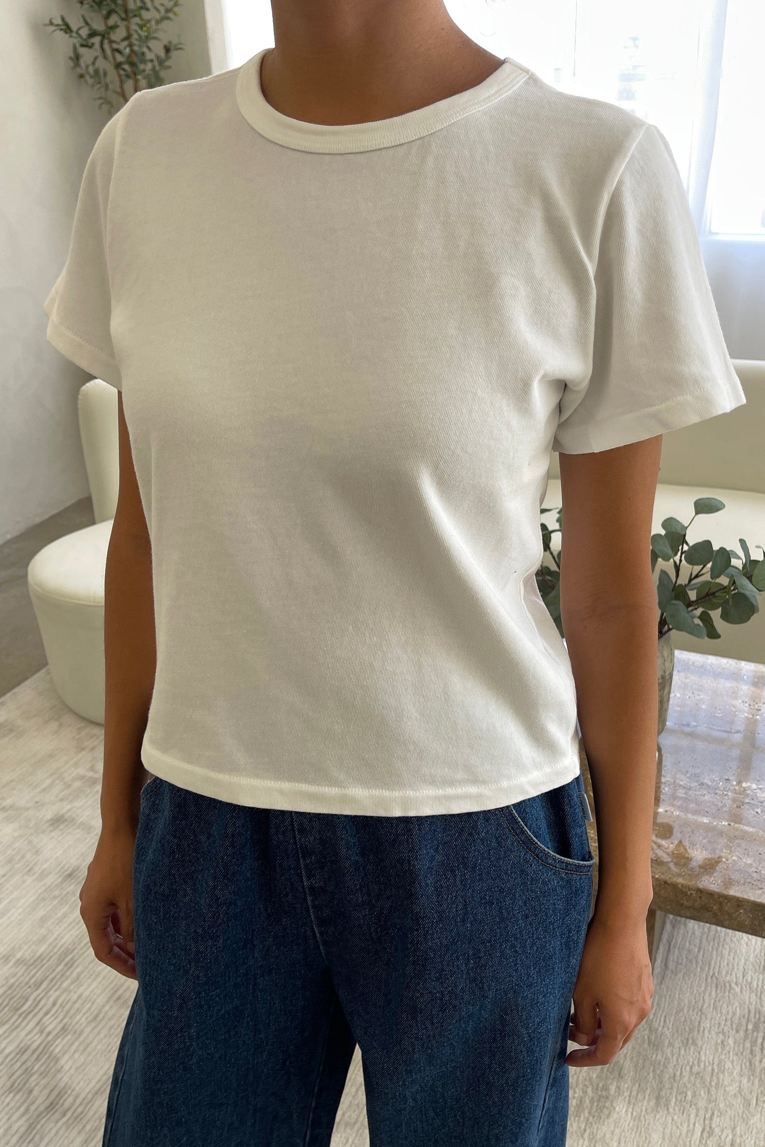 T-shirt Le Petit Garçon - Blanc Vintage