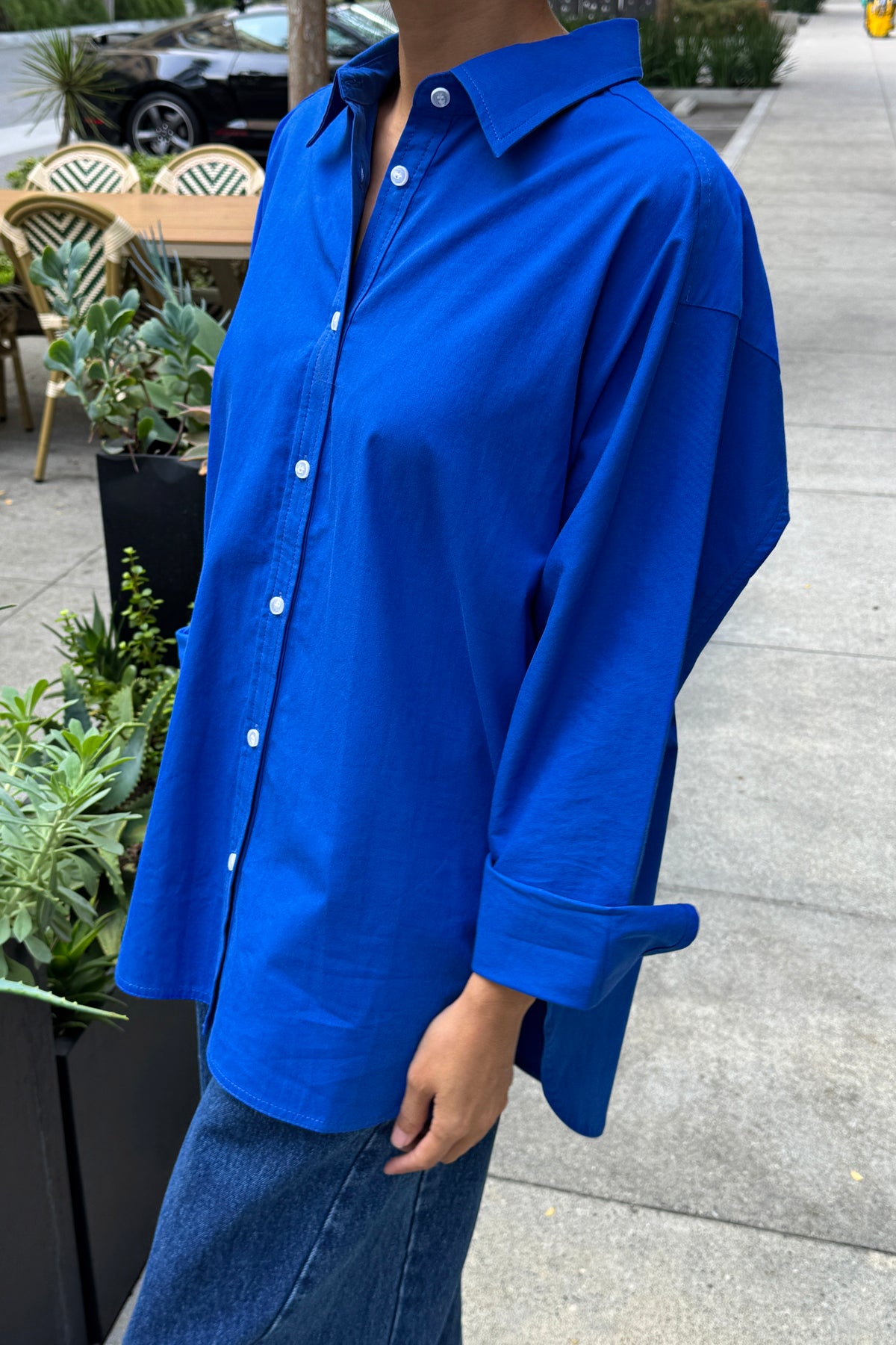 Light Weight Owen Shirt - Cobalt