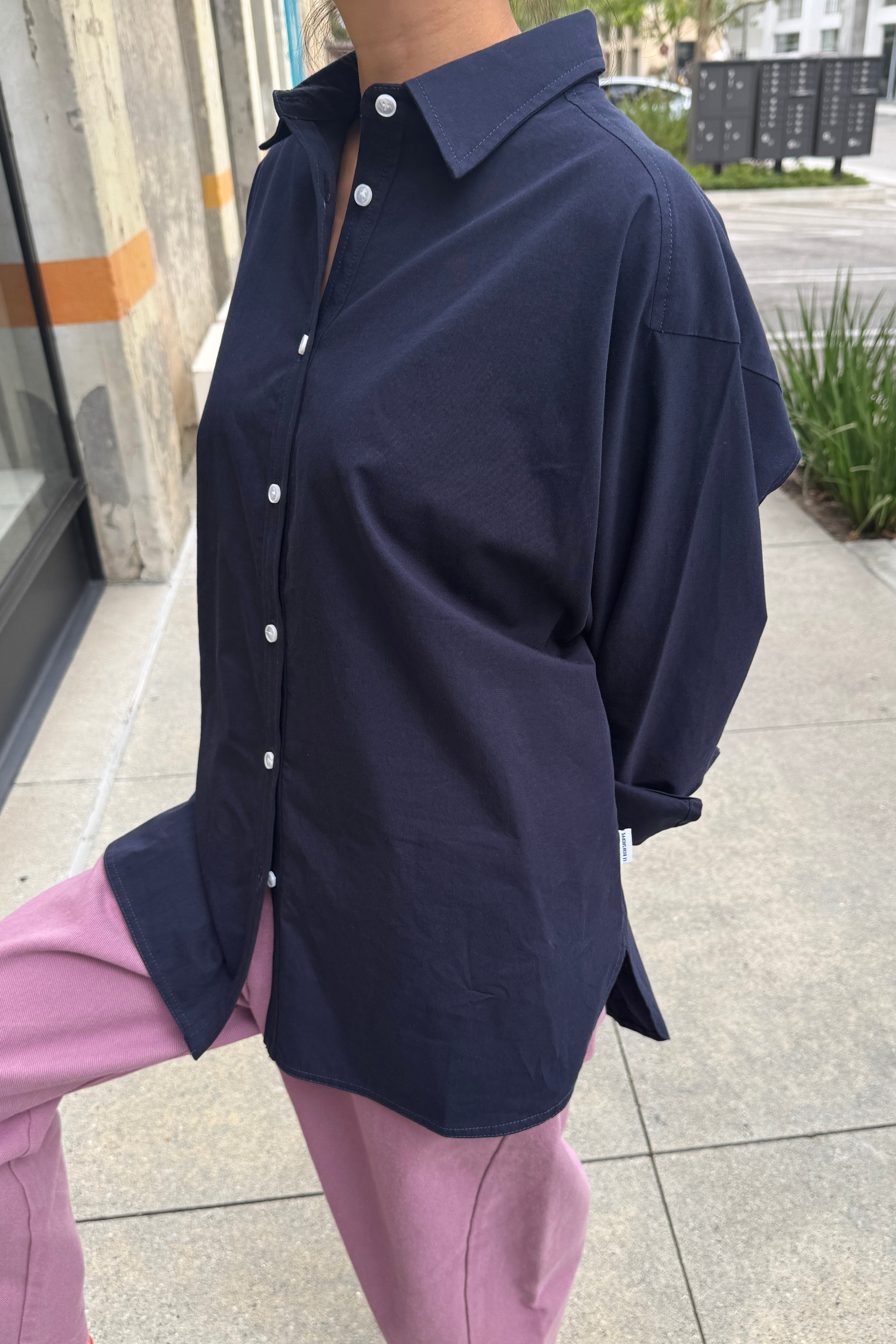 Light Weight Owen Shirt - Navy