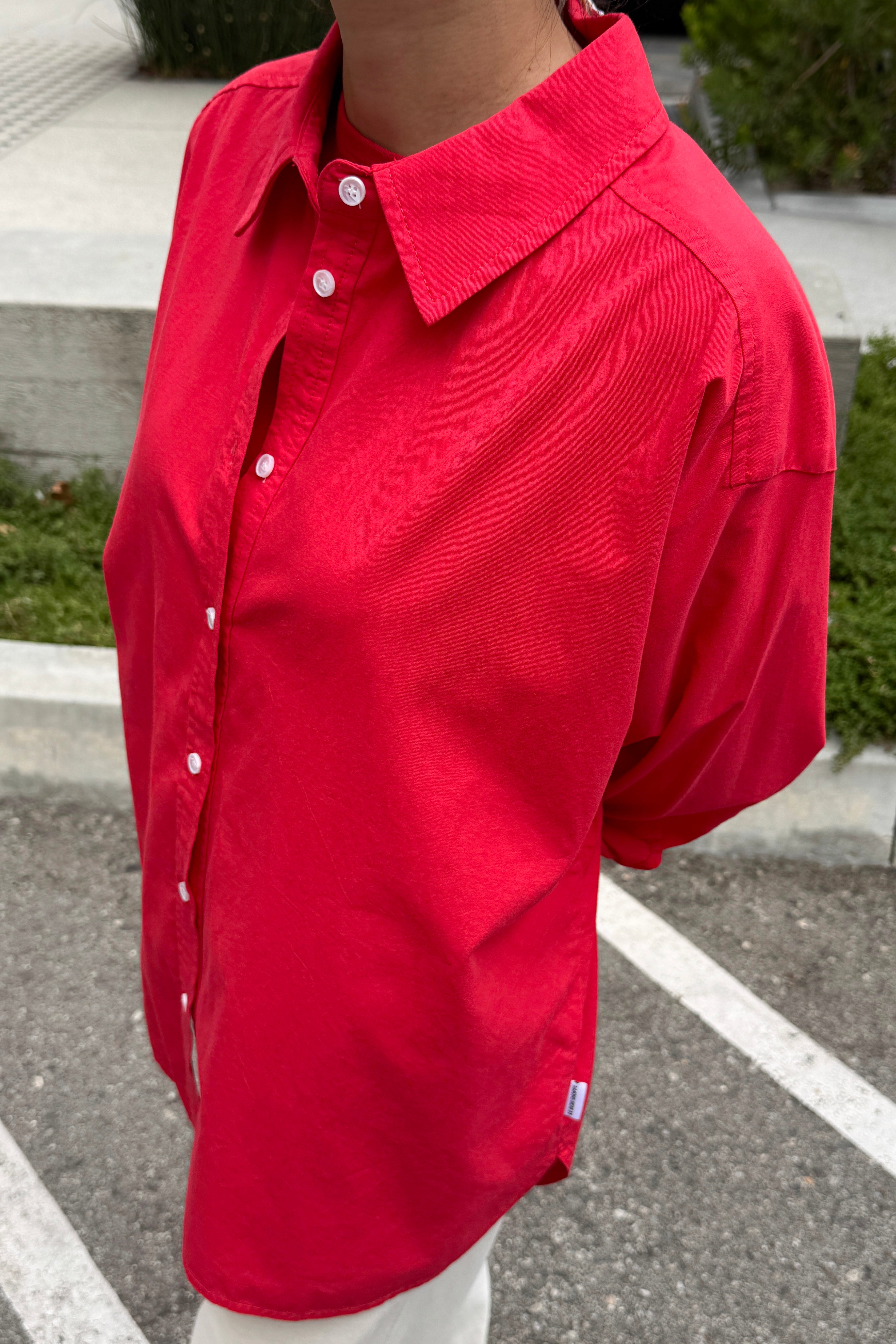 Light Weight Owen Shirt - Red
