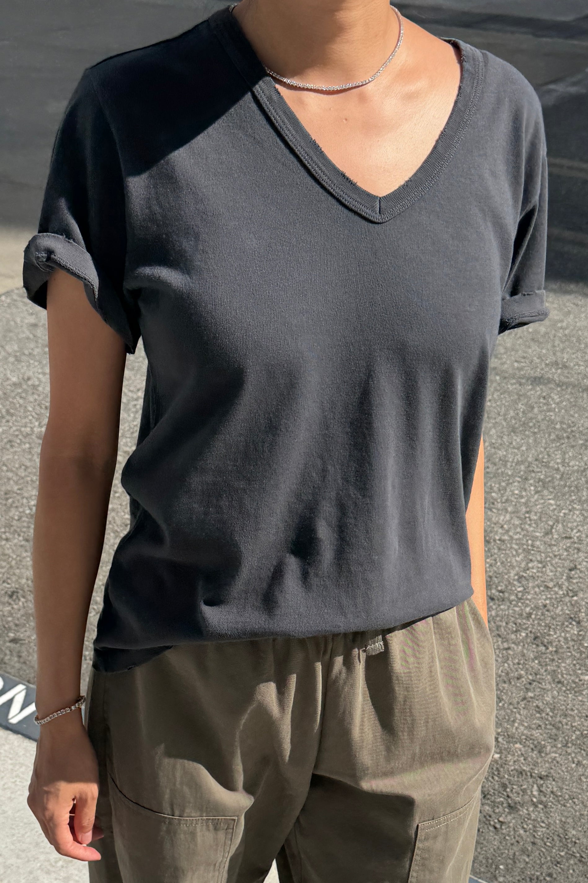 Vintage La Vie Tee (Organic Cotton) - Carbon