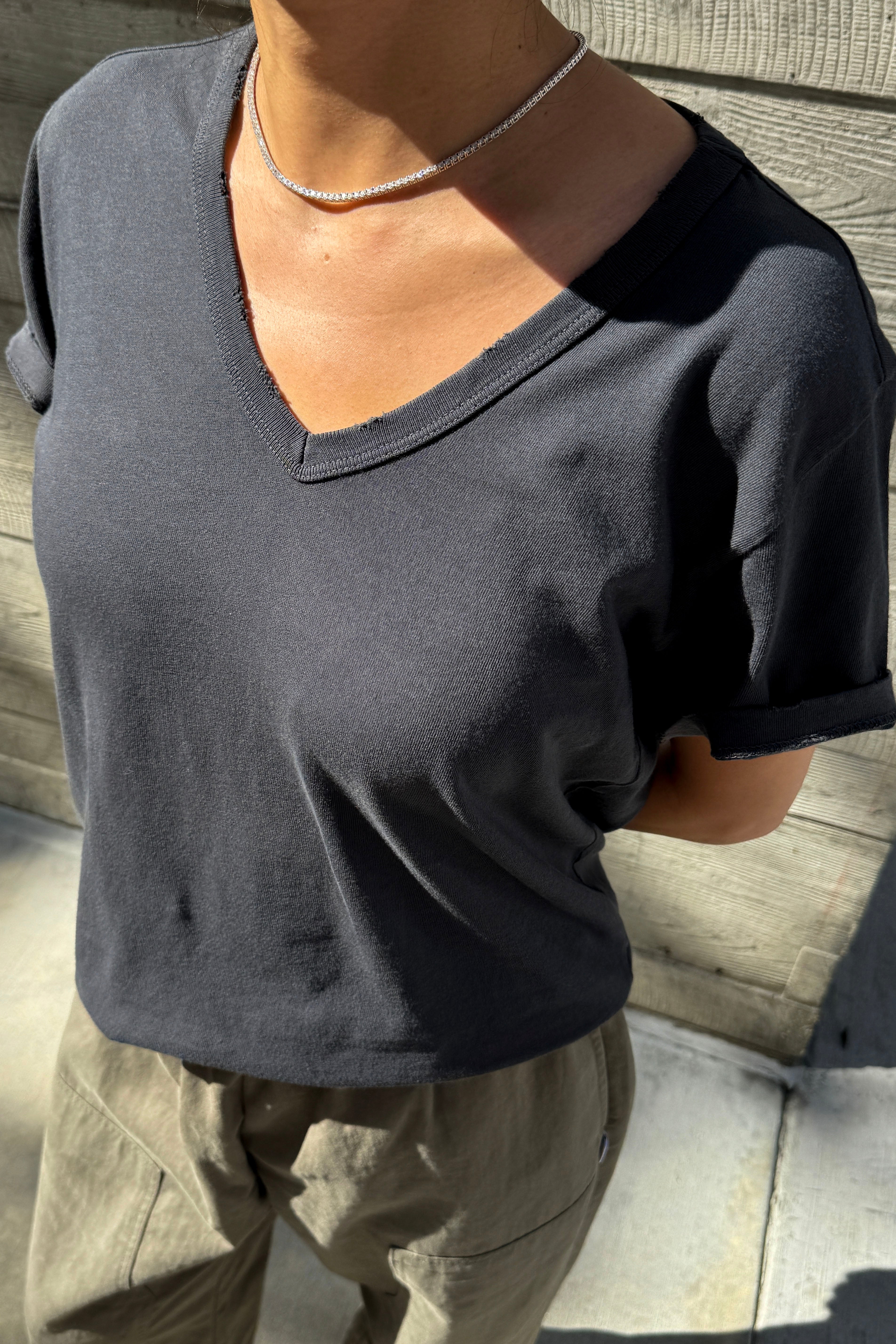 Vintage La Vie Tee (Organic Cotton) - Carbon