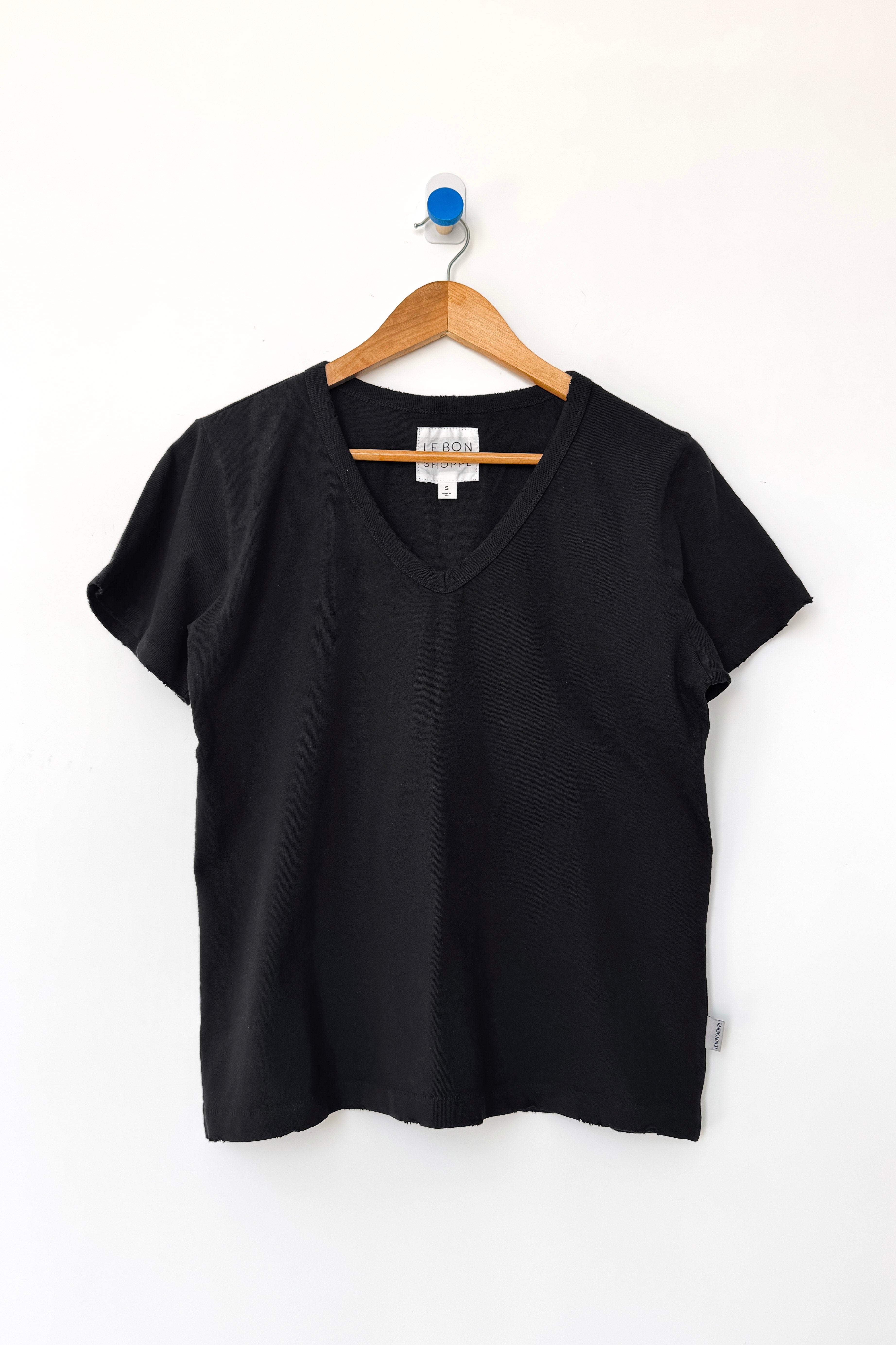 Vintage La Vie Tee (Organic Cotton) - True Black
