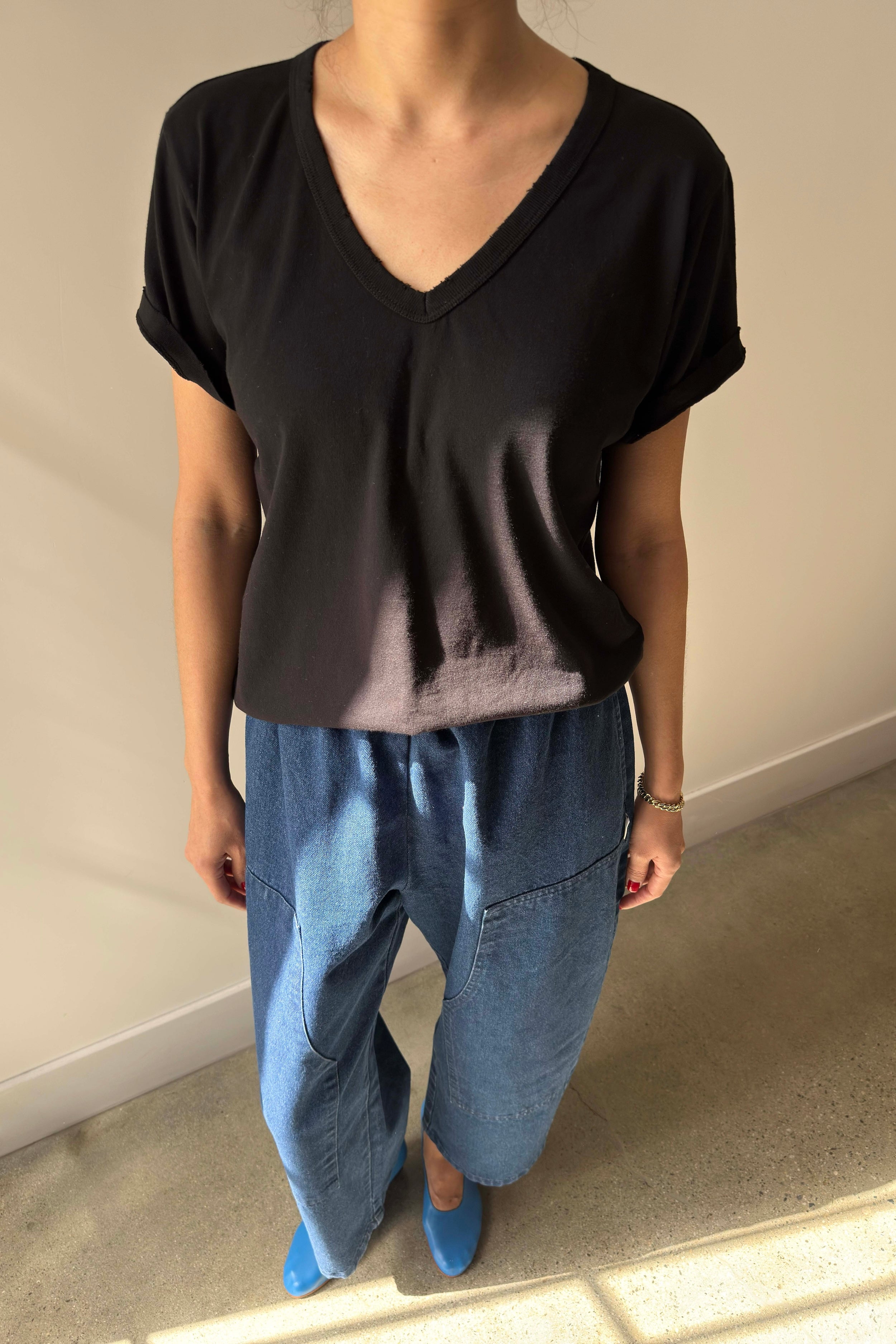 Vintage La Vie Tee (Organic Cotton) - True Black