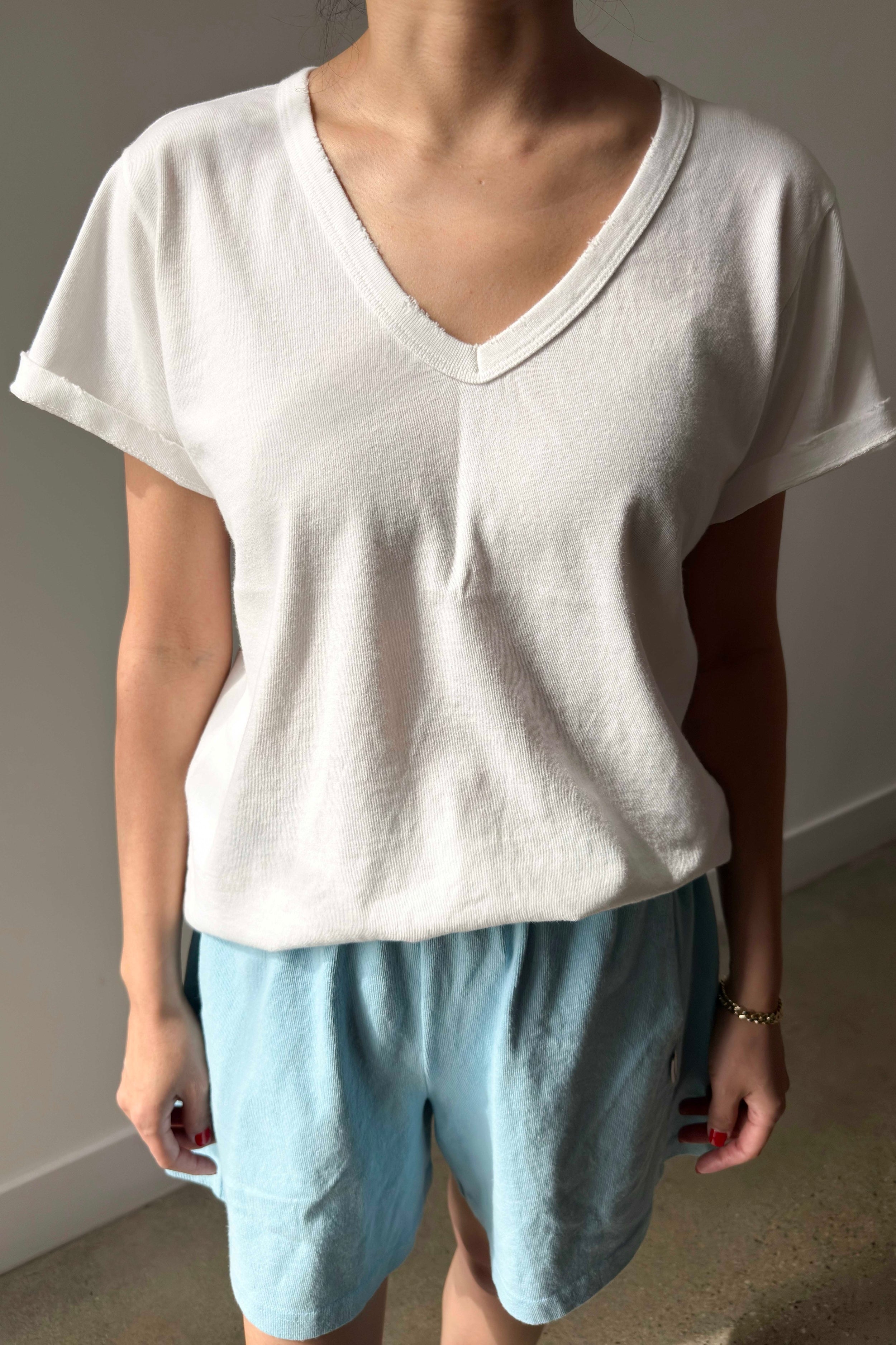 Vintage La Vie Tee (Organic Cotton) - Vintage White