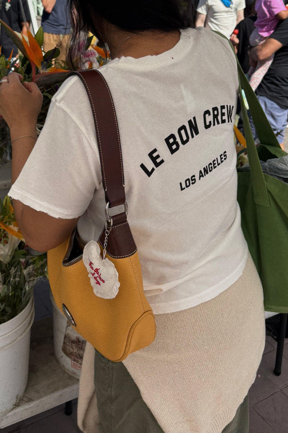 Darling Tee - Le bon Crew (Vintage White)