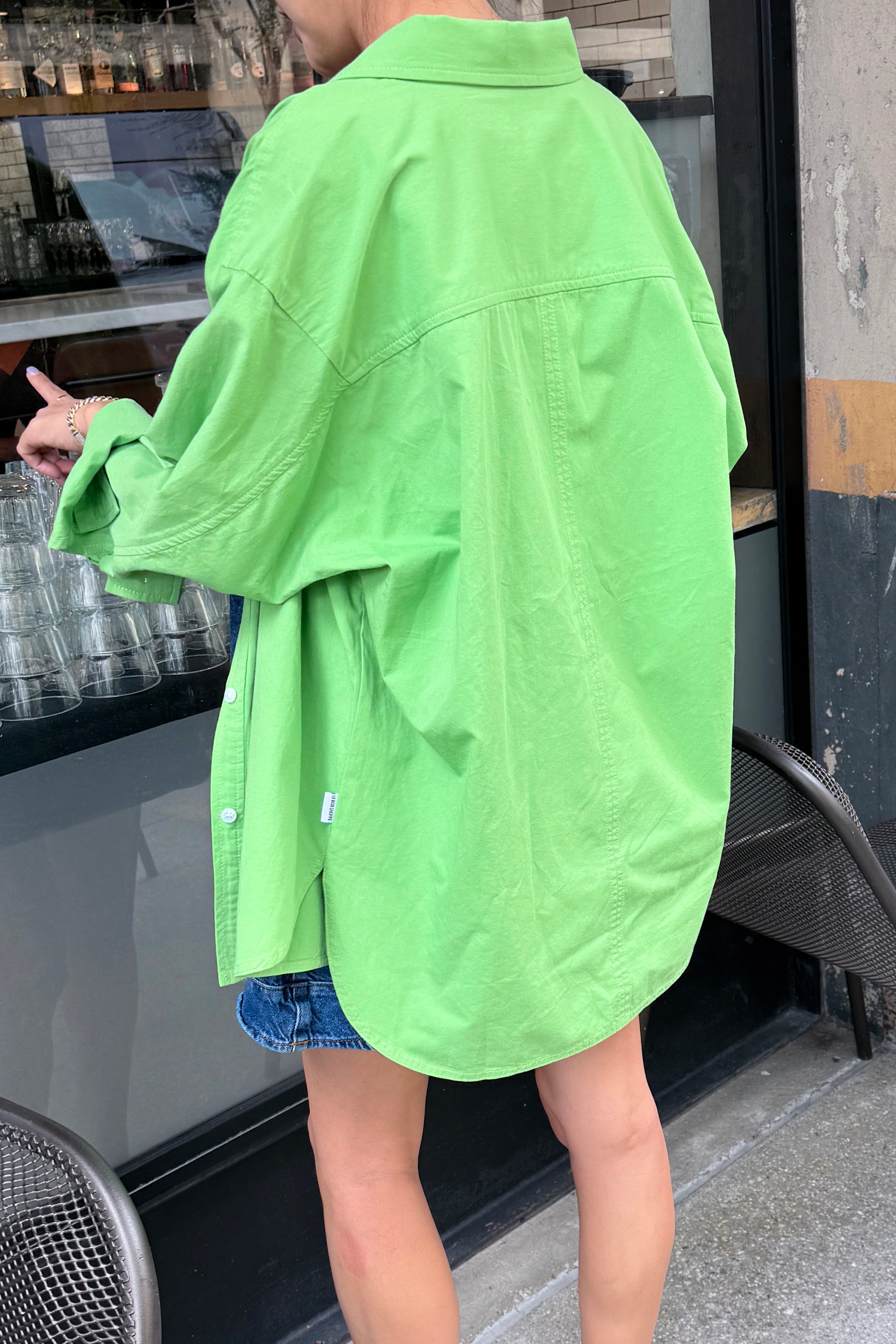 Light Weight Owen Shirt - Green Bud