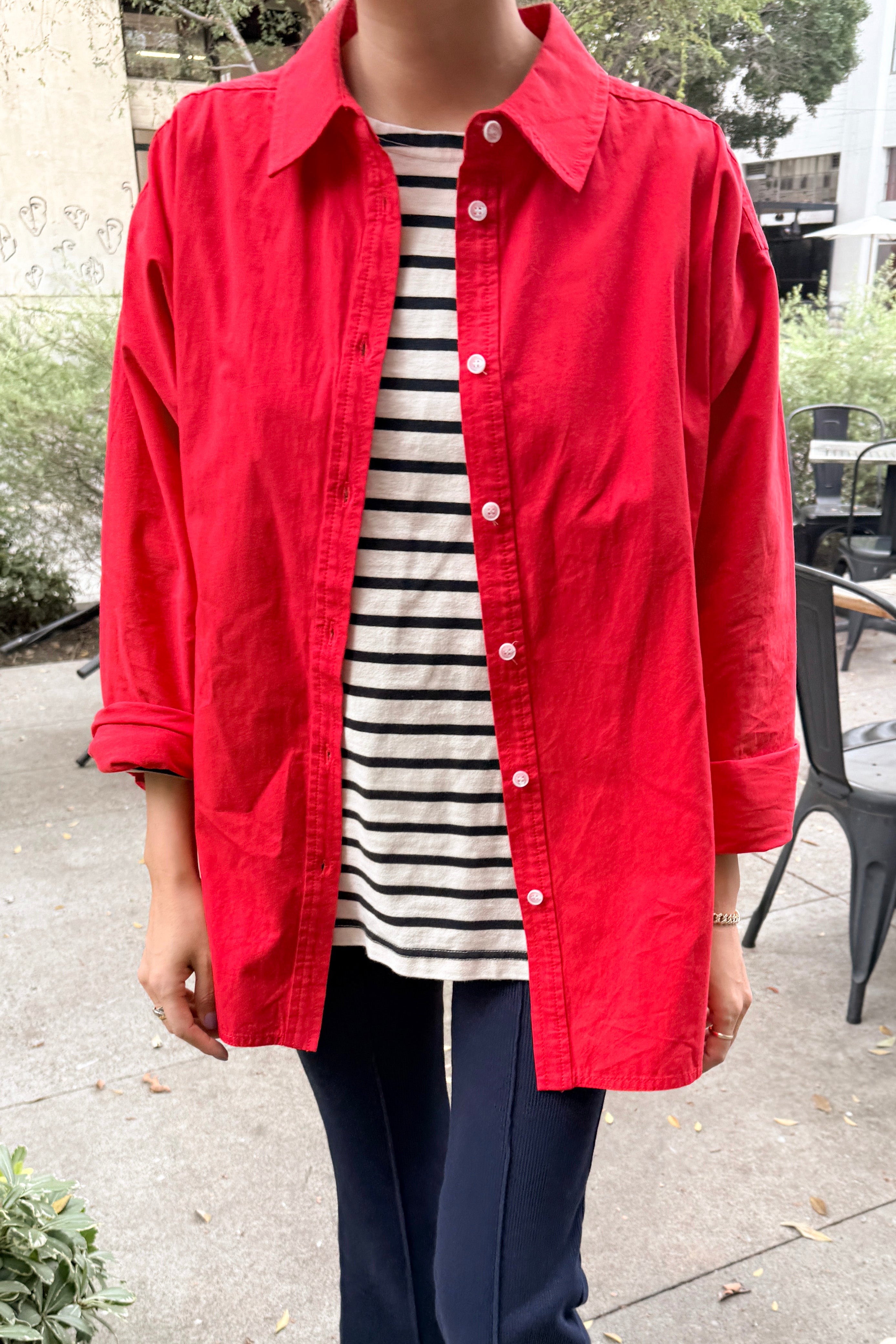 Light Weight Owen Shirt - Red