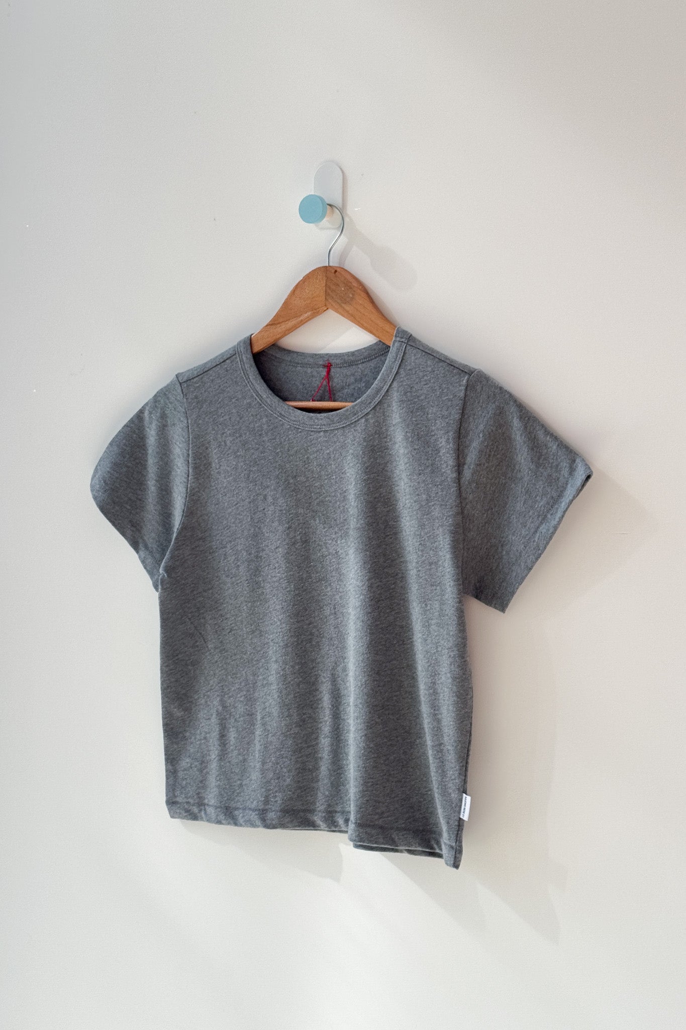 The Little Boy Tee - Melange Grey