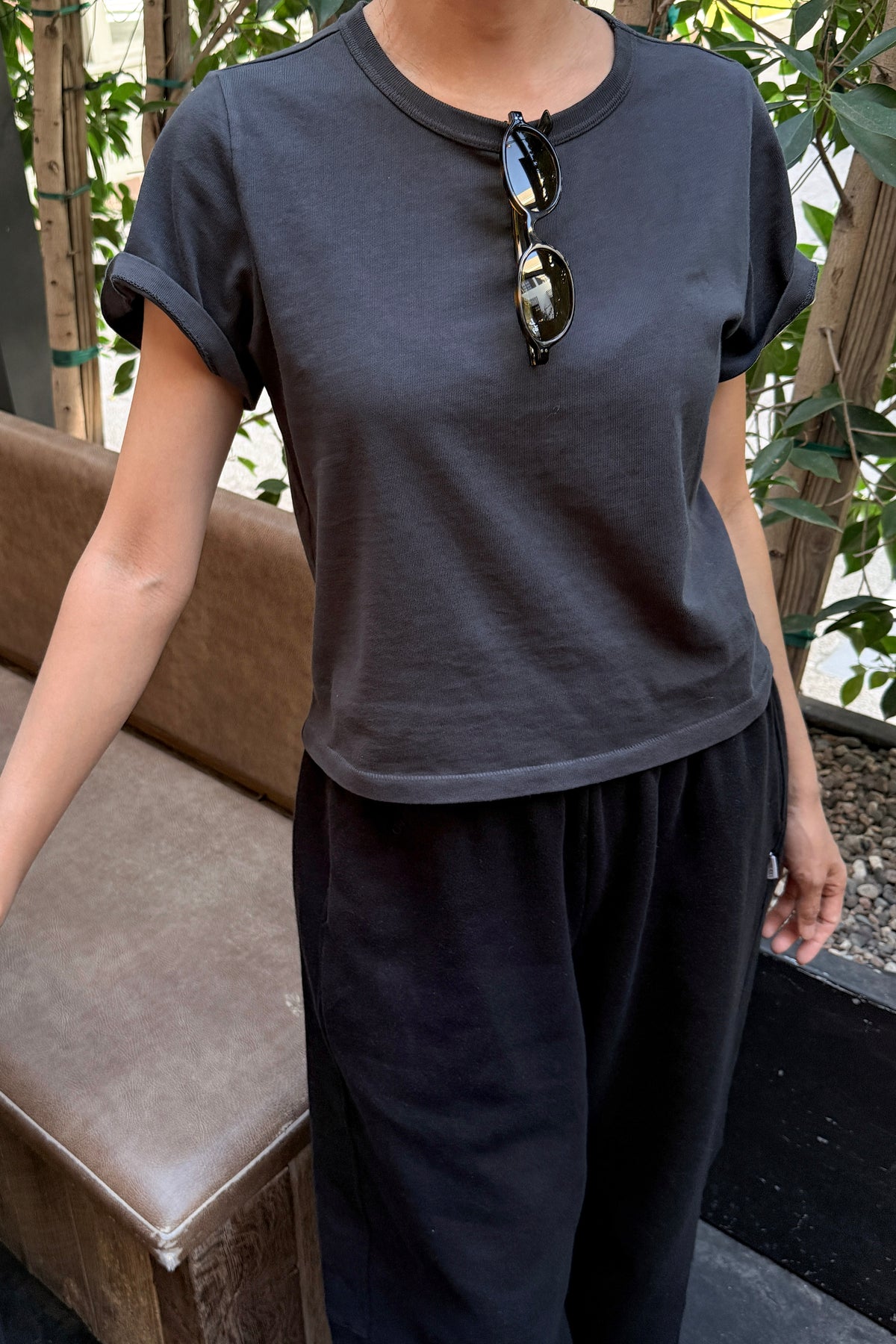 The Little Boy Tee - Carbon