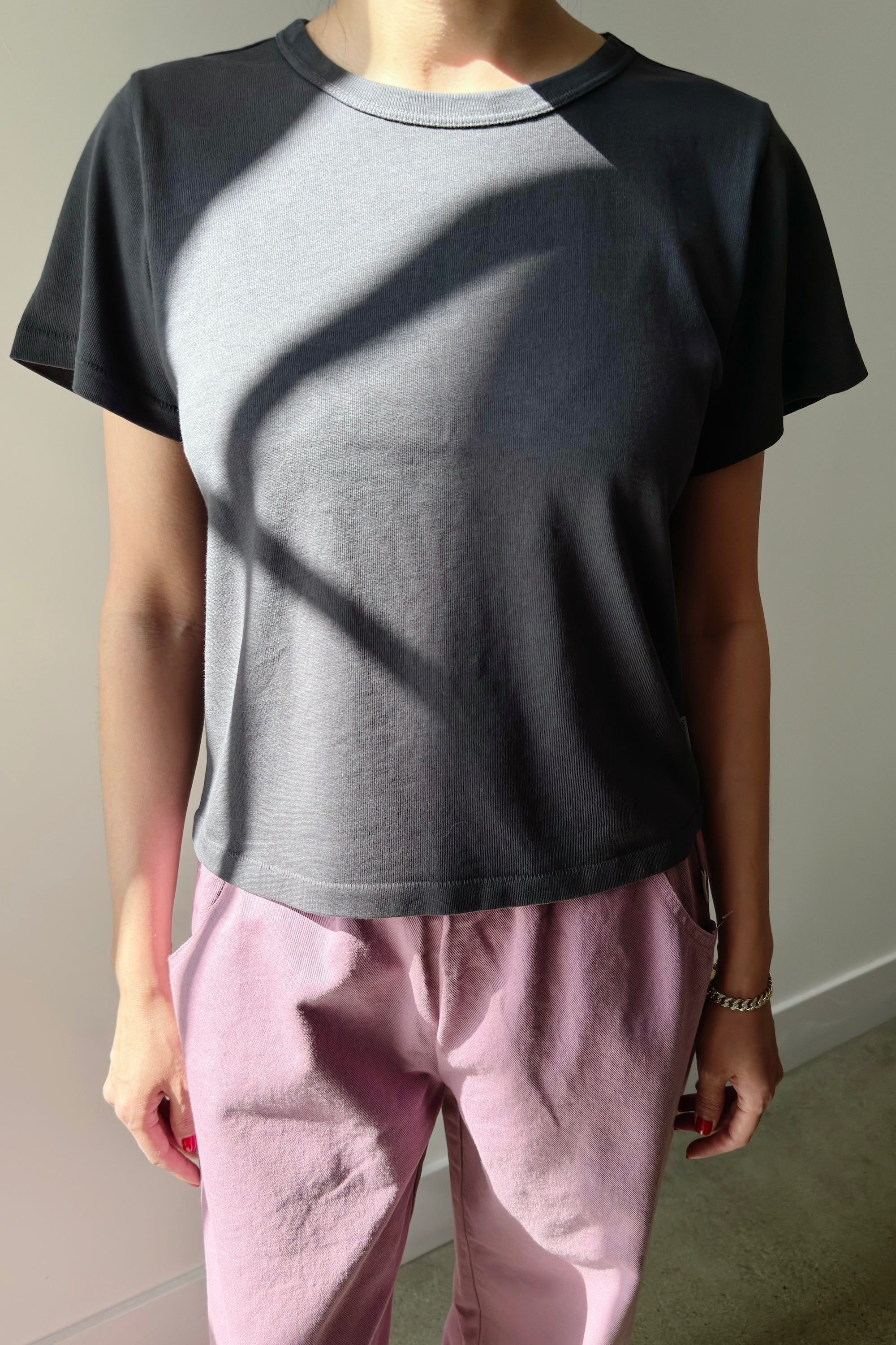 The Little Boy Tee - Carbon