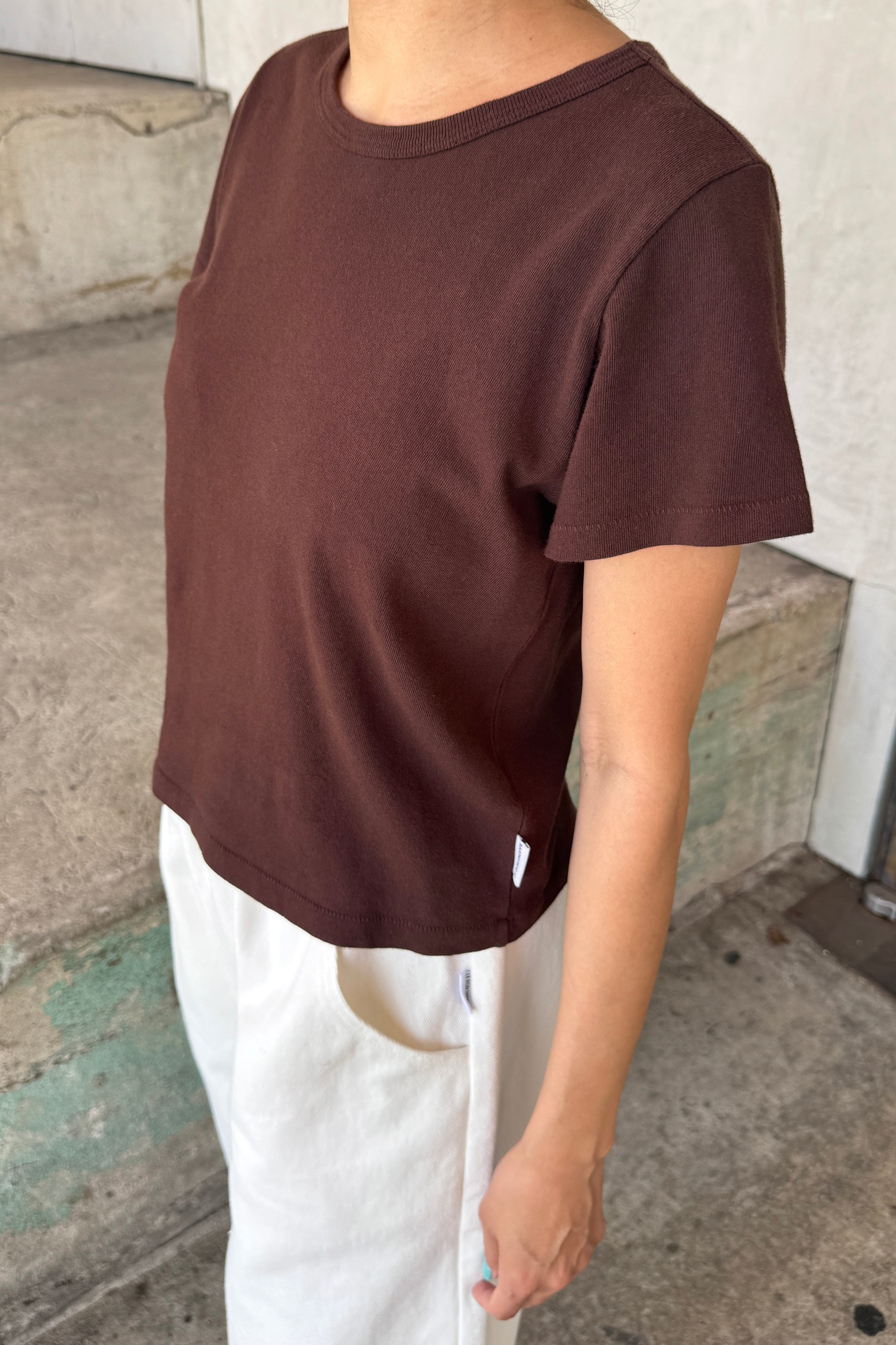 The Little Boy Tee - Dark Cacao