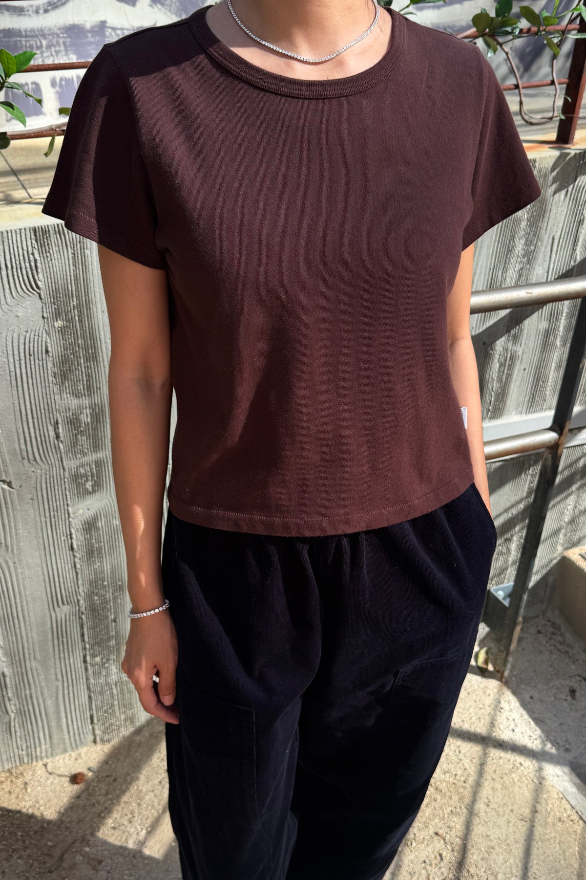The Little Boy Tee - Dark Cacao