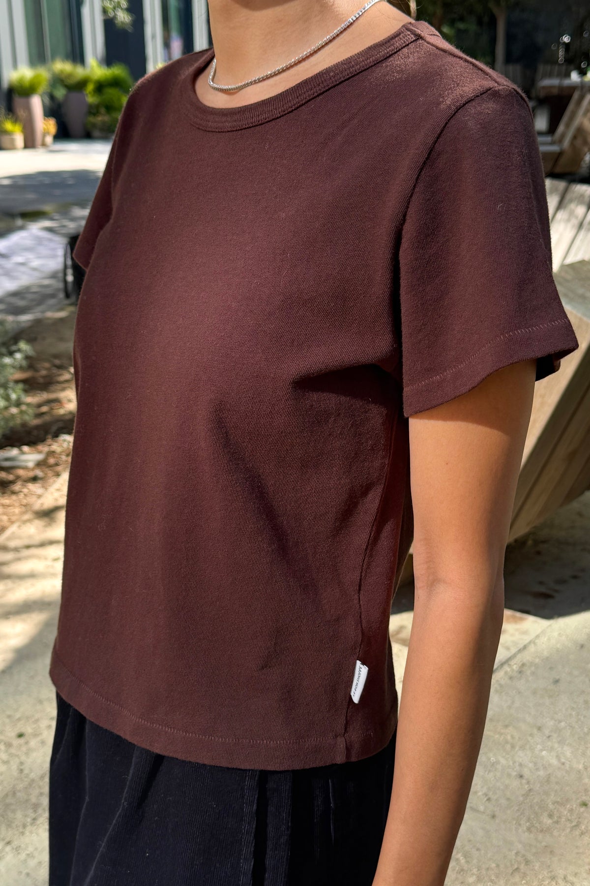 The Little Boy Tee - Dark Cacao