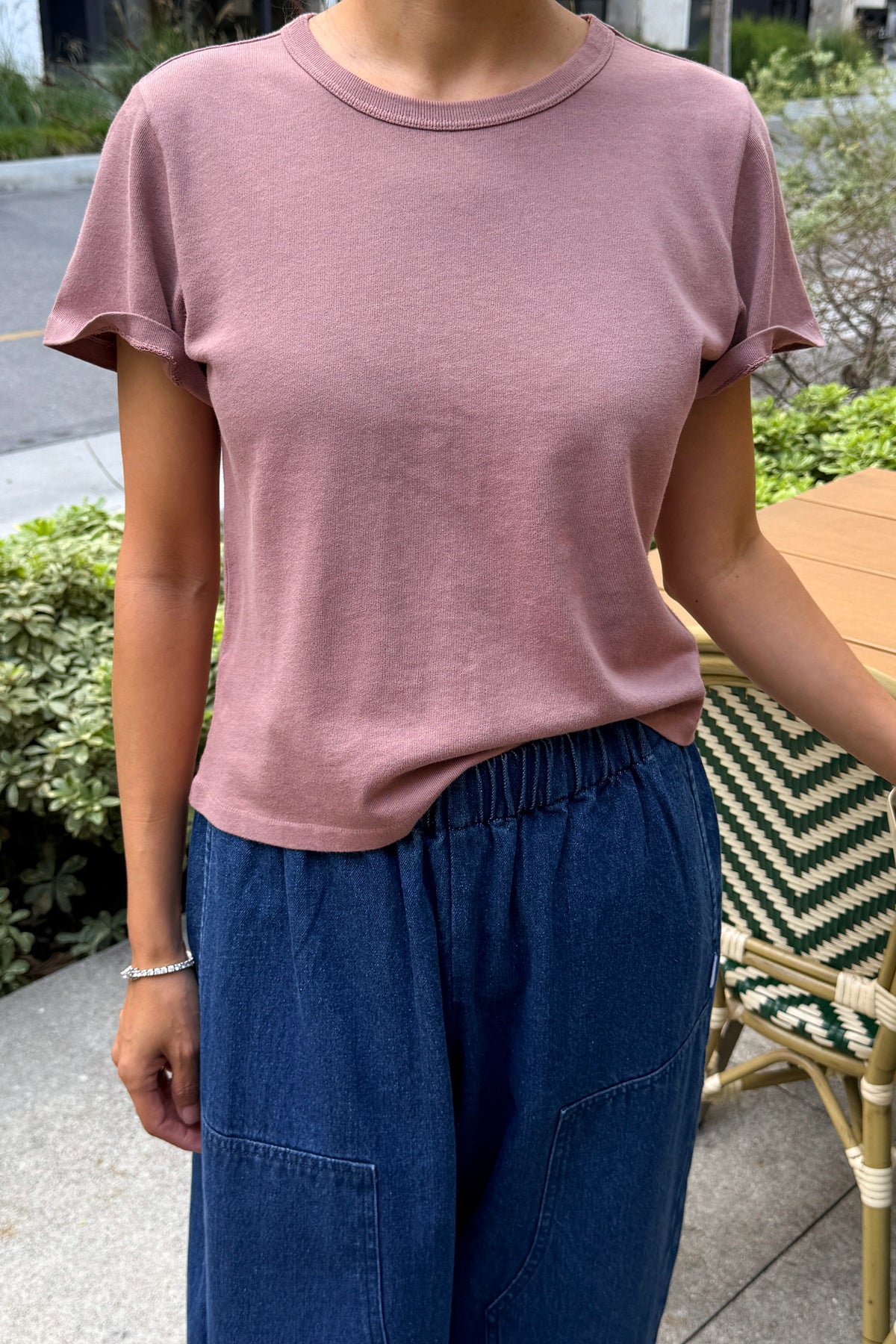 The Little Boy Tee - Rose Tea