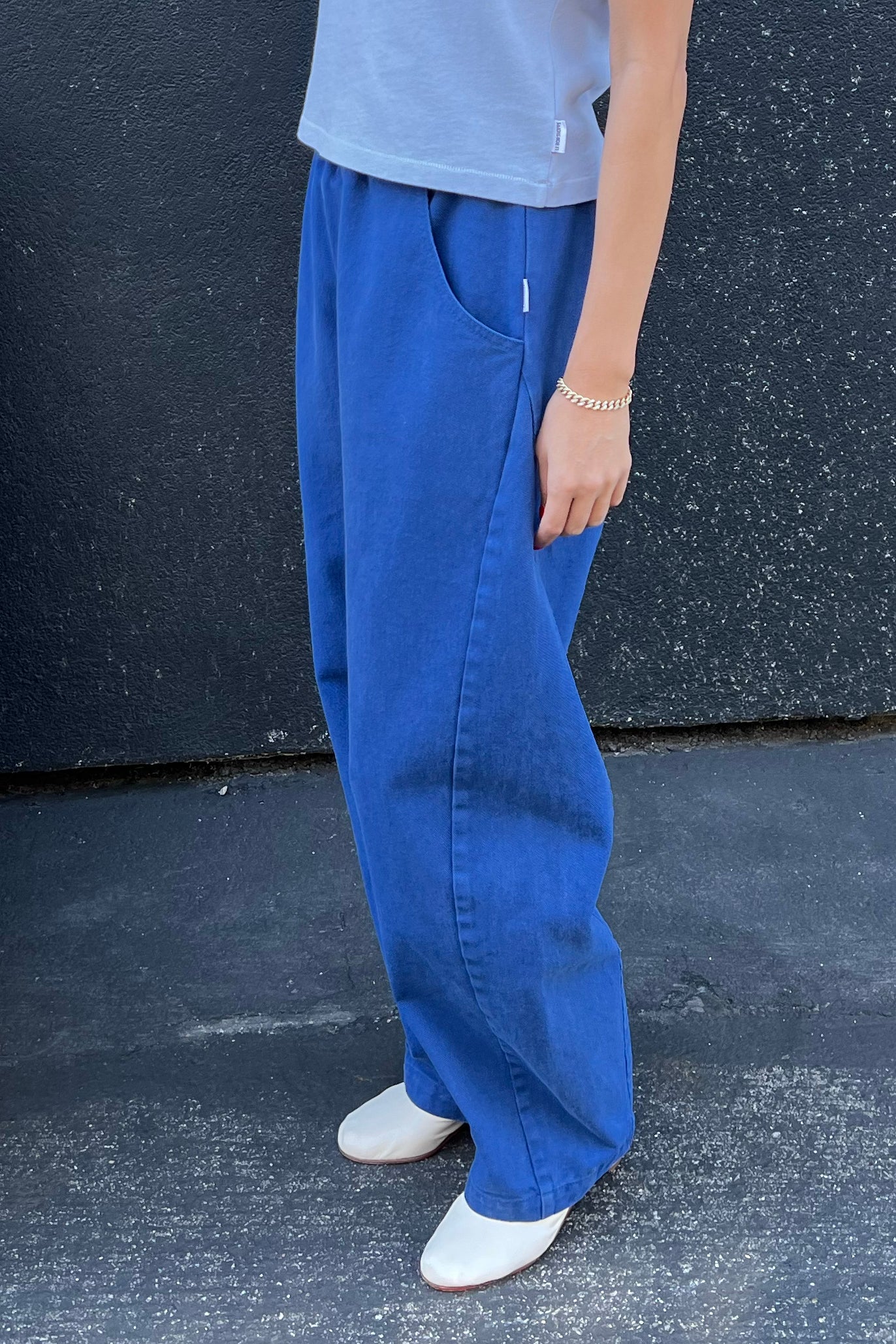 Long Arc Pants - Azure