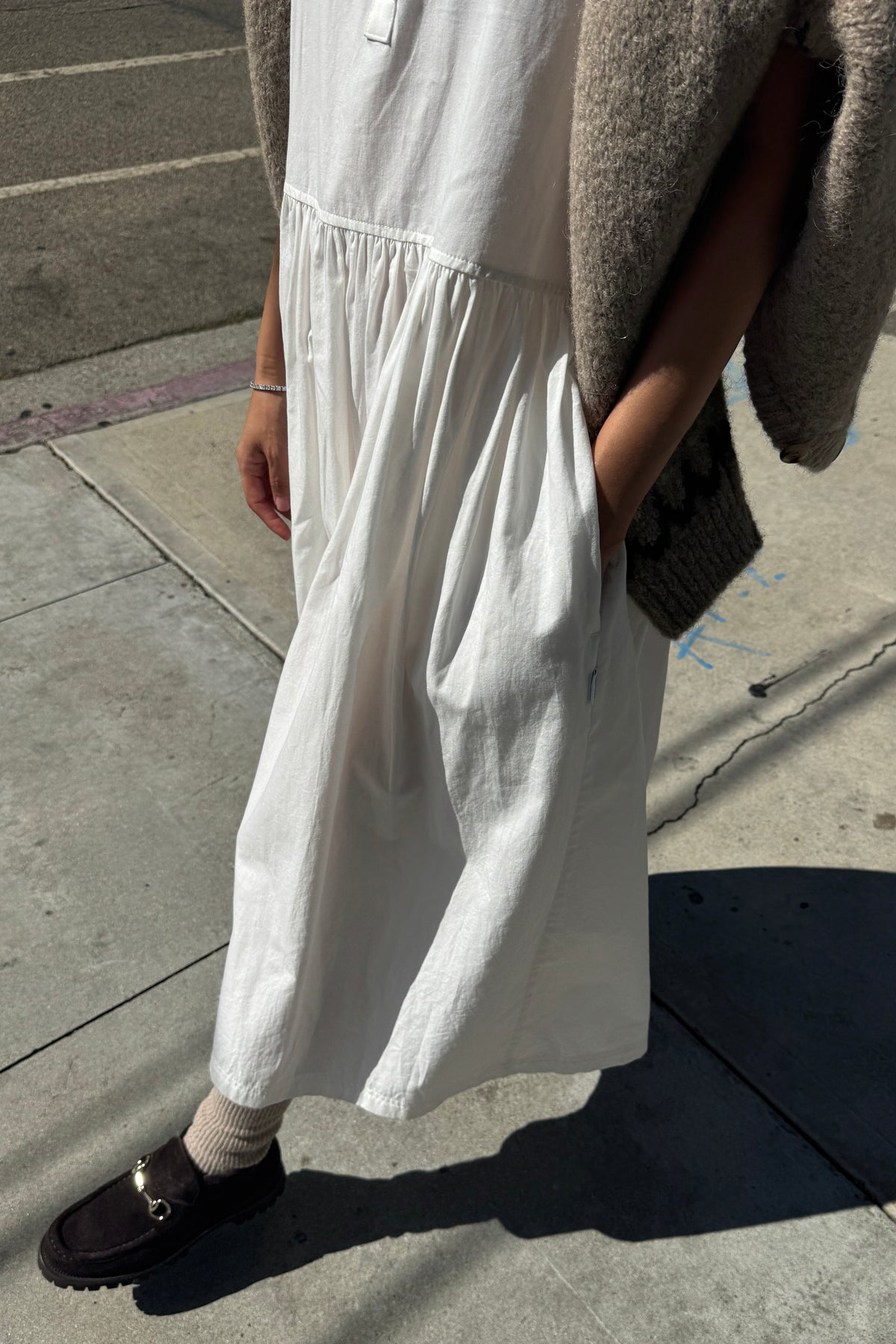 Marianne Dress - White