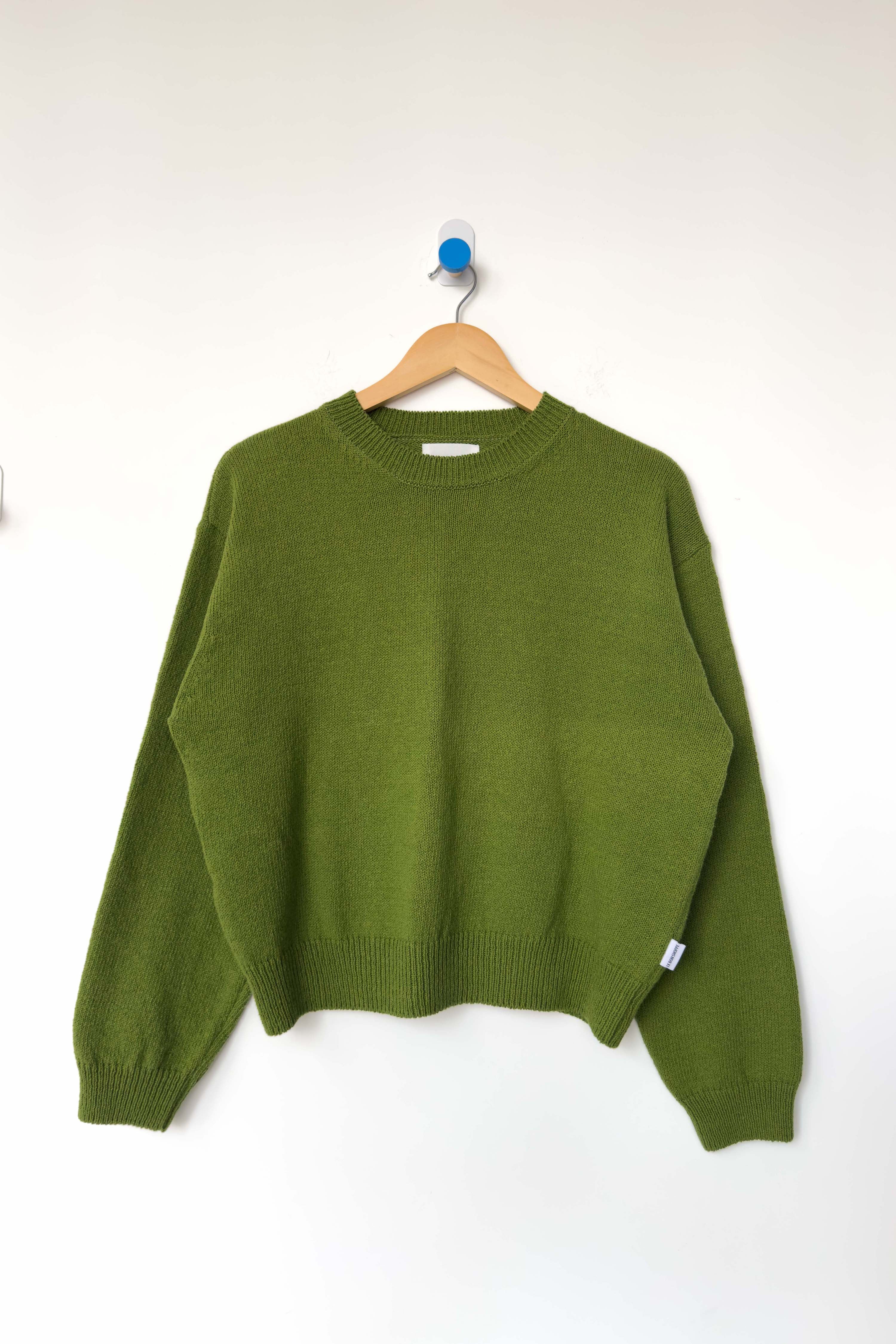 Milo Cotton Sweater - Avocado