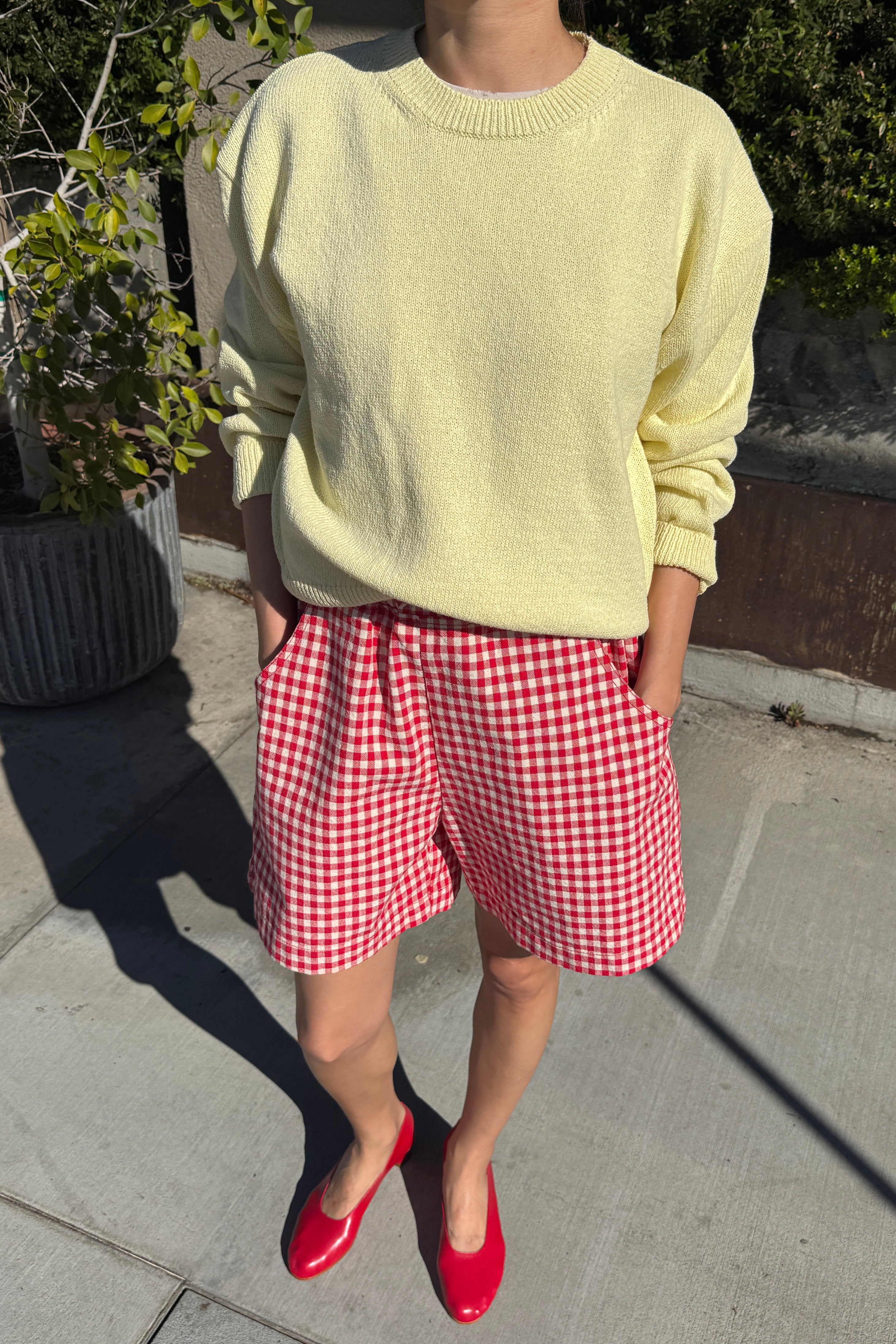 Milo Cotton Sweater - Lemonade