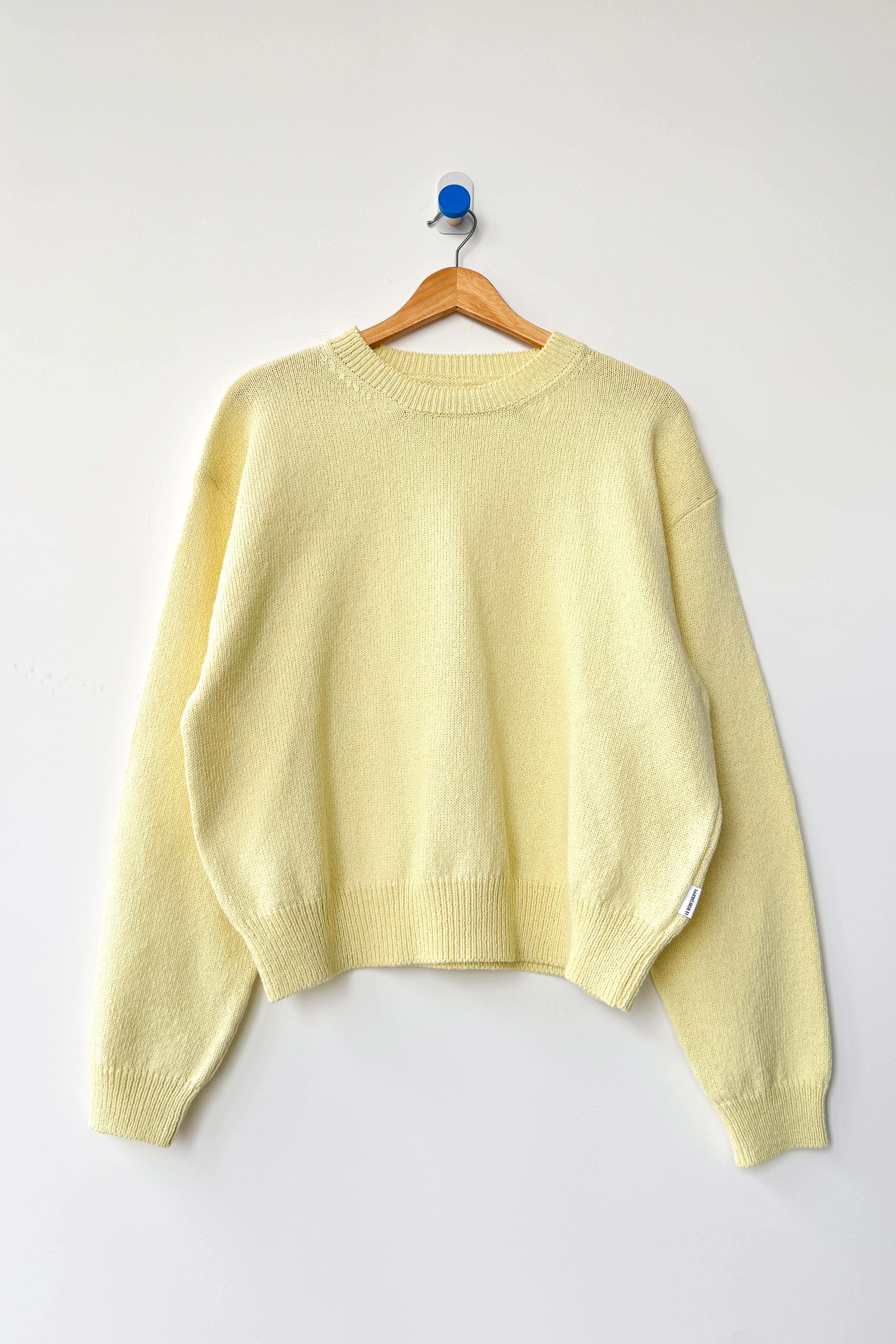 Milo Cotton Sweater - Lemonade