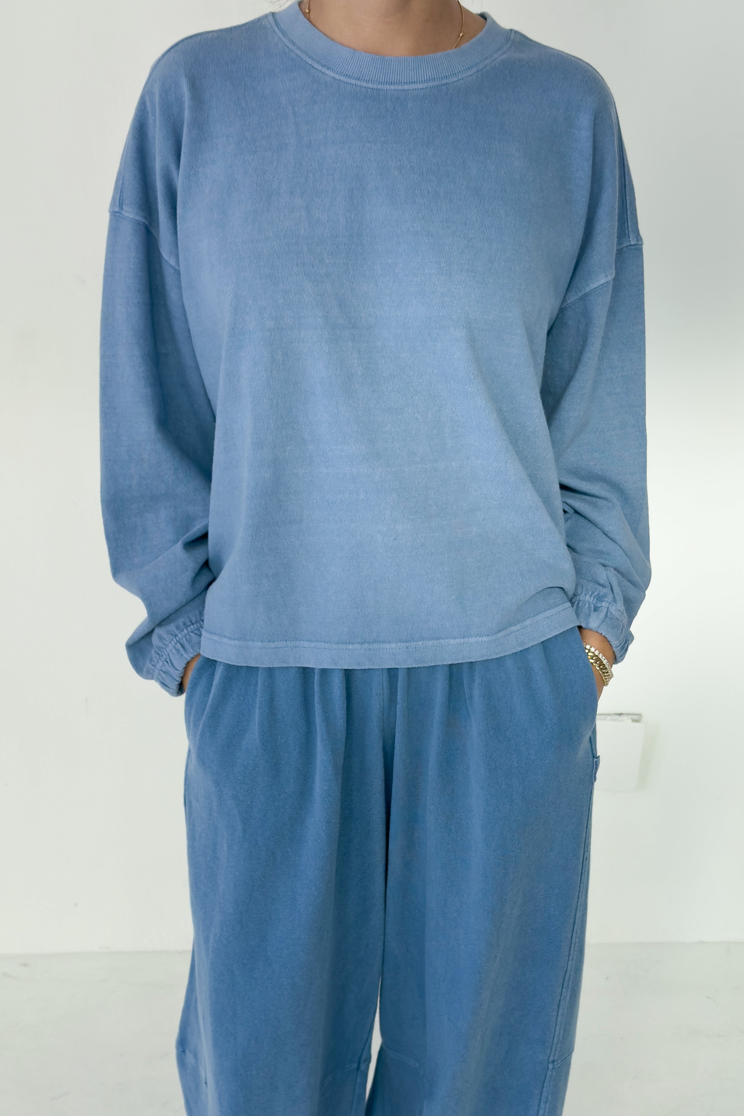 Naturelle Tee - Cornflower