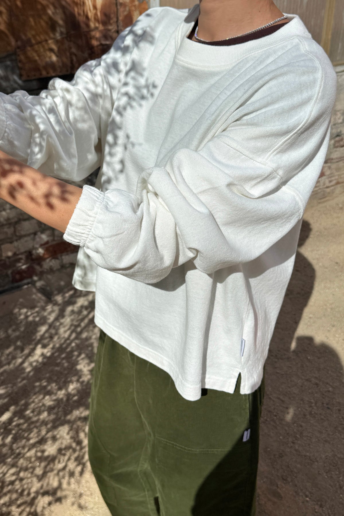 Camiseta Naturelle - Algodón Blanco